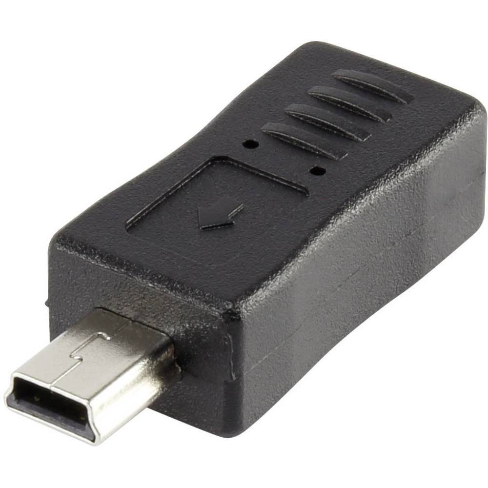 USB 2 Adapter Mini-B-Stecker/Micro-B-Buchse USB-Adapter