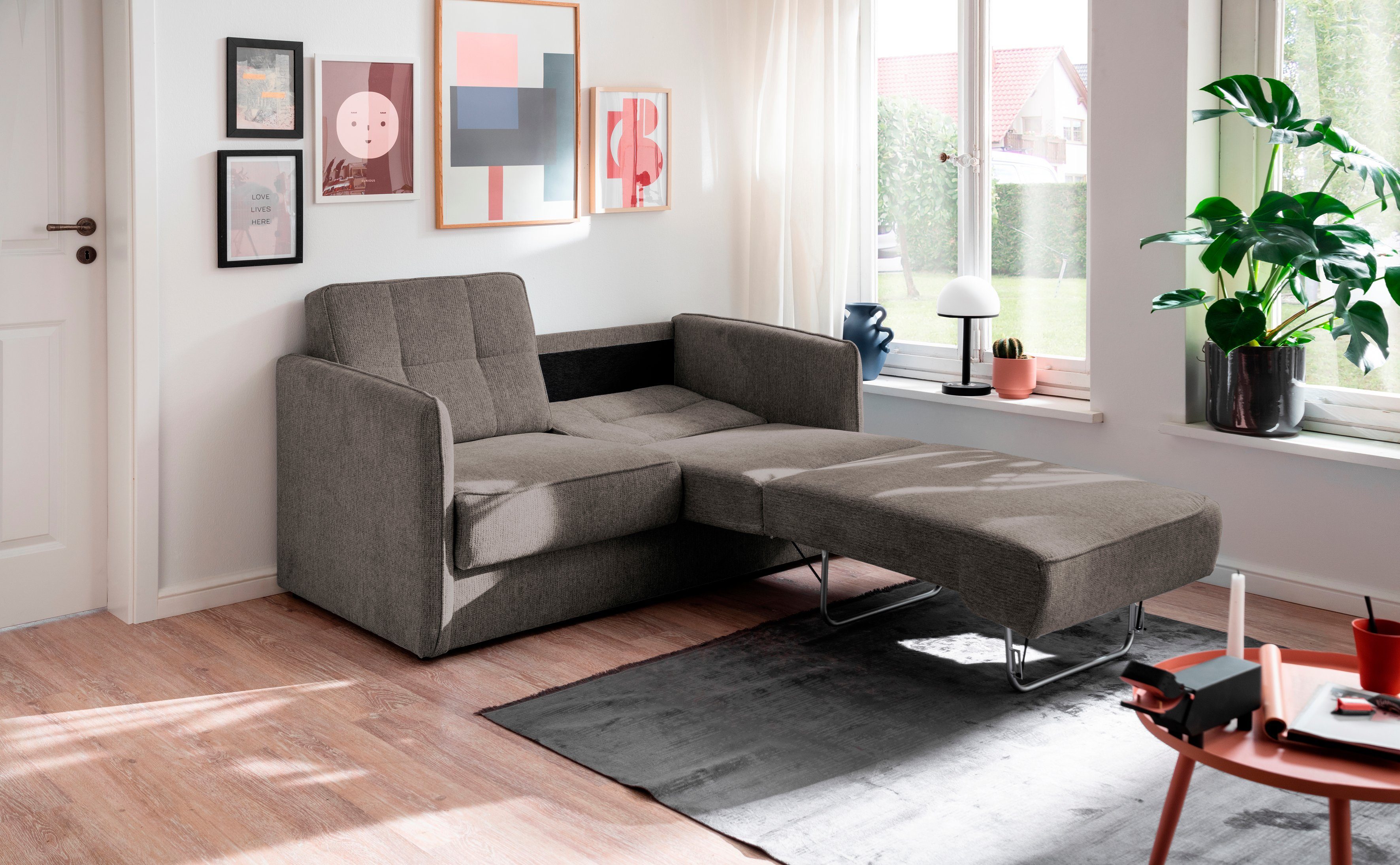 INOSIGN Schlafsofa Milano, zwei einzeln ausziehbare günstig online kaufen