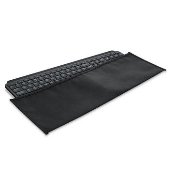 kwmobile Schutz-Set Hülle für Logitech MX Keys Wireless, PC Tastatur Schutzhülle - Keyboard Staub Cover Case