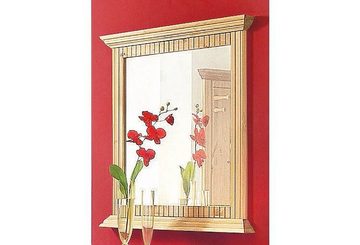 Home affaire Spiegel Rustic, aus massiver Kiefer, Breite 78 cm, mit dekorativen Fräsungen