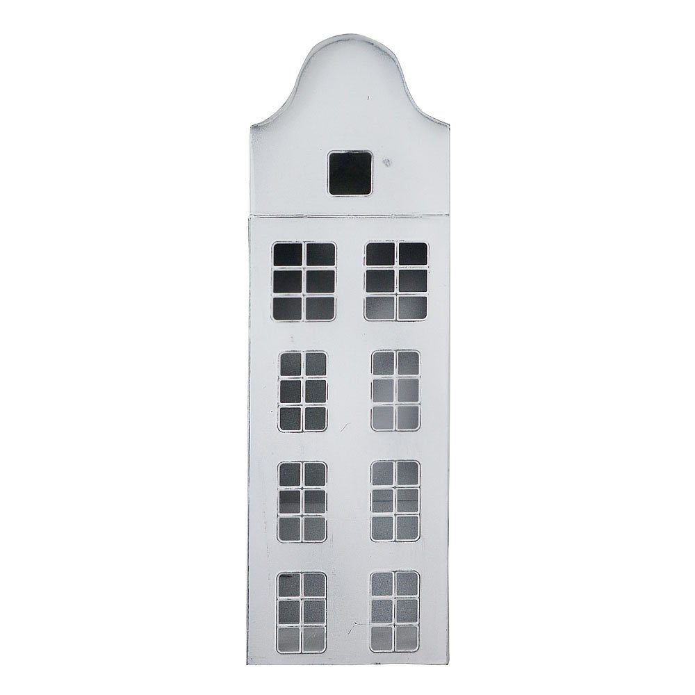 Grafelstein Kerzenlaterne Laterne MAISON weiß shabby chic Metallhaus zum Be günstig online kaufen