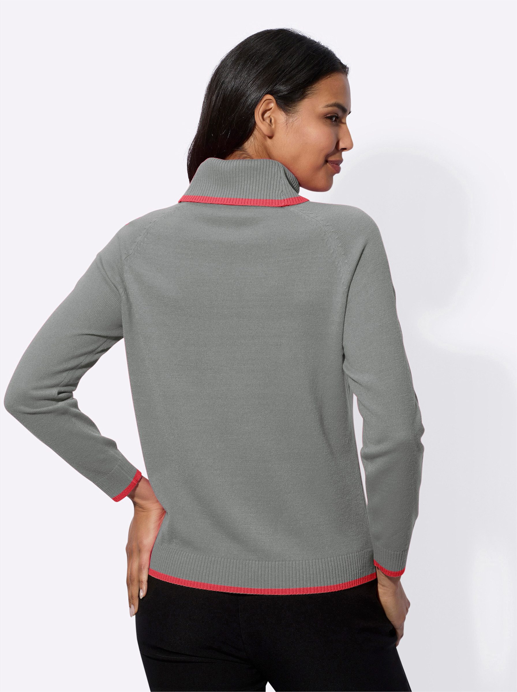 Sieh an! Strickpullover Rollkragenpullover günstig online kaufen