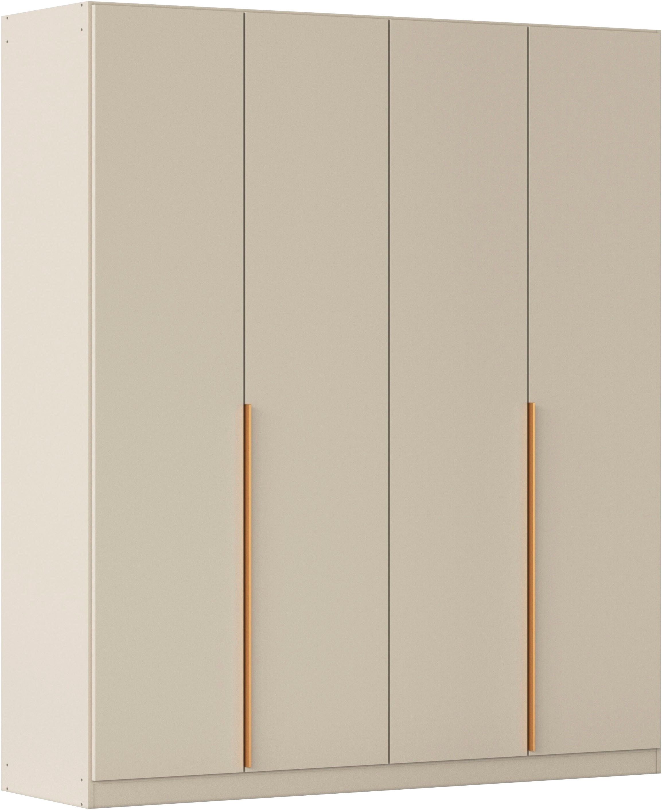 OTTO home Kleiderschrank Mehrzweckschrank Aktenschrank Möbel Mietswohnung Garderobe AGORDO (Breiten 91-405 cm, Griffe GOLD-Farben) durchdachte Innenausstattung kleine und große Räume MADE IN GERMANY