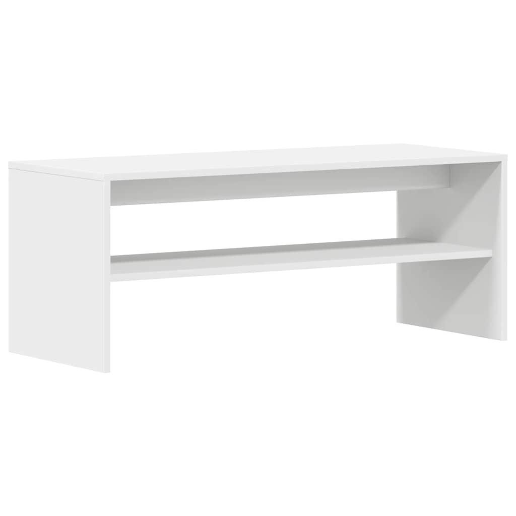 vidaXL TV-Schrank TV-Schrank Weiß 100x40x40 cm Holzwerkstoff (1-St)