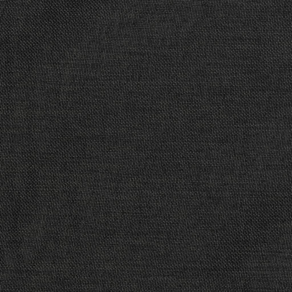 Verdunkelungsvorhang Vorhang mit Leinenoptik cm, Ösen vidaXL, St) (1 Anthrazit 290x245