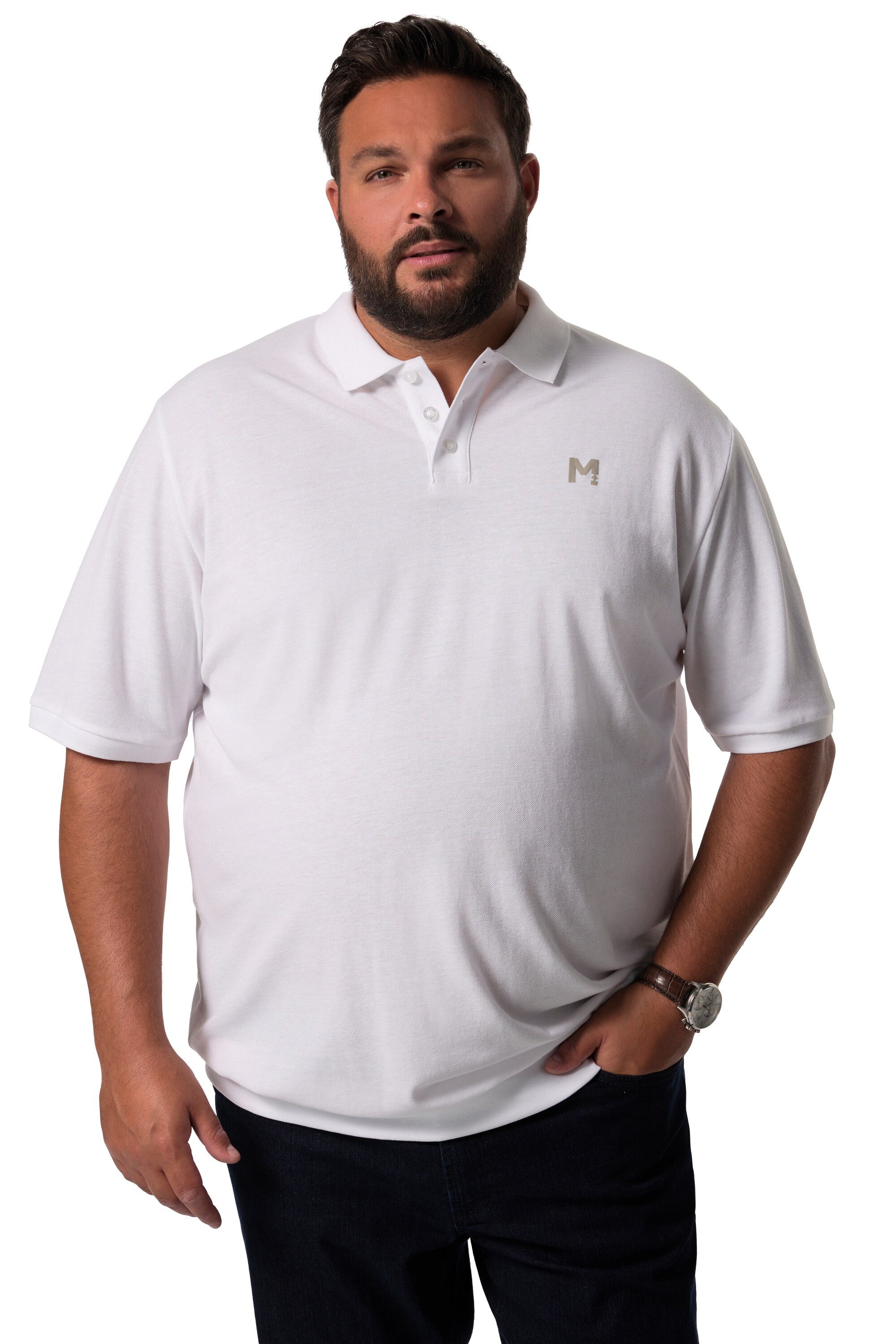 Men Plus Poloshirt Men+ Poloshirts 2er-Pack günstig online kaufen