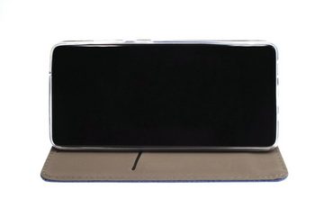 JAMCOVER Handyhülle Bookcase Texture für Motorola moto g04, moto g04s, moto g24 (16,66 cm/6.56 Zoll), schraffierte Oberfläche, Kartenfach und Standfunktion