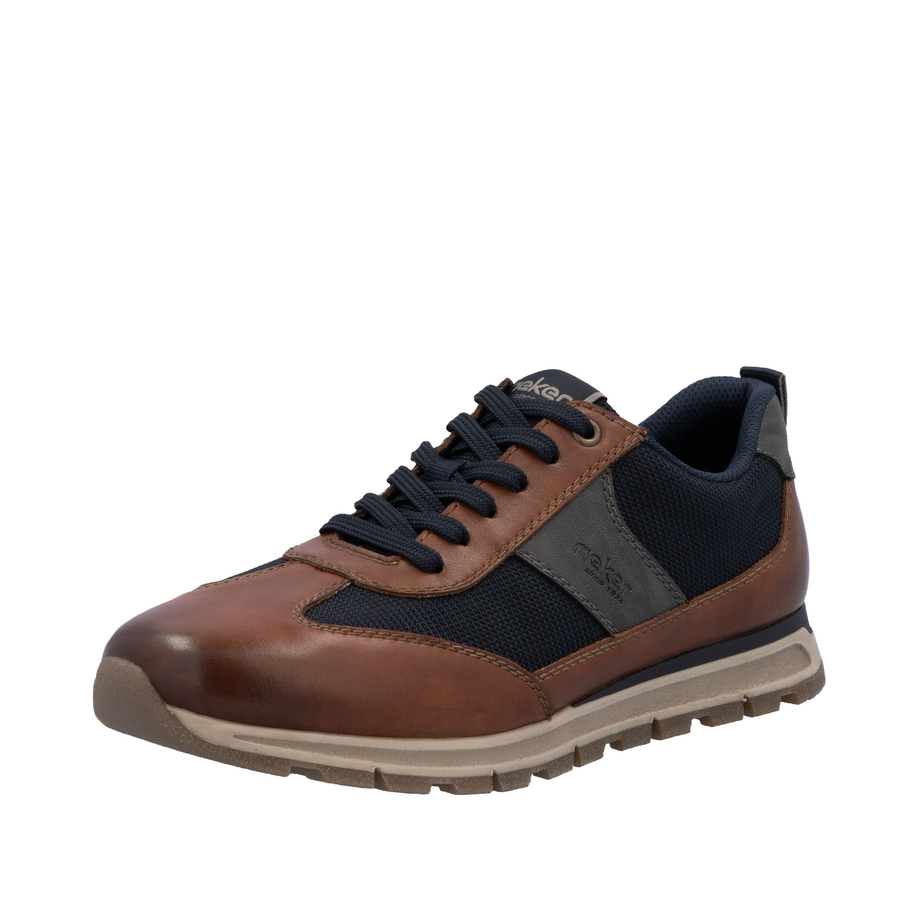 Rieker Sneaker Schnürschuh, Halbschuh, Casual-Sneaker mit gep. Schaftrand günstig online kaufen