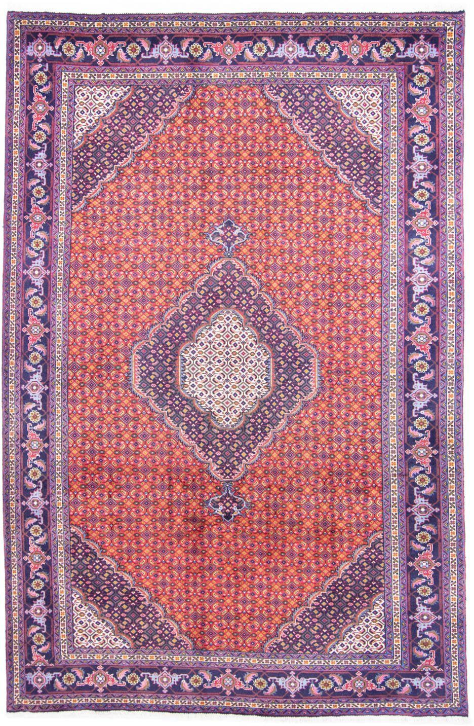 Wollteppich Ardebil Medaillon Rosso 300 x 199 cm, morgenland, rechteckig, Höhe: 10 mm, Unikat mit Zertifikat