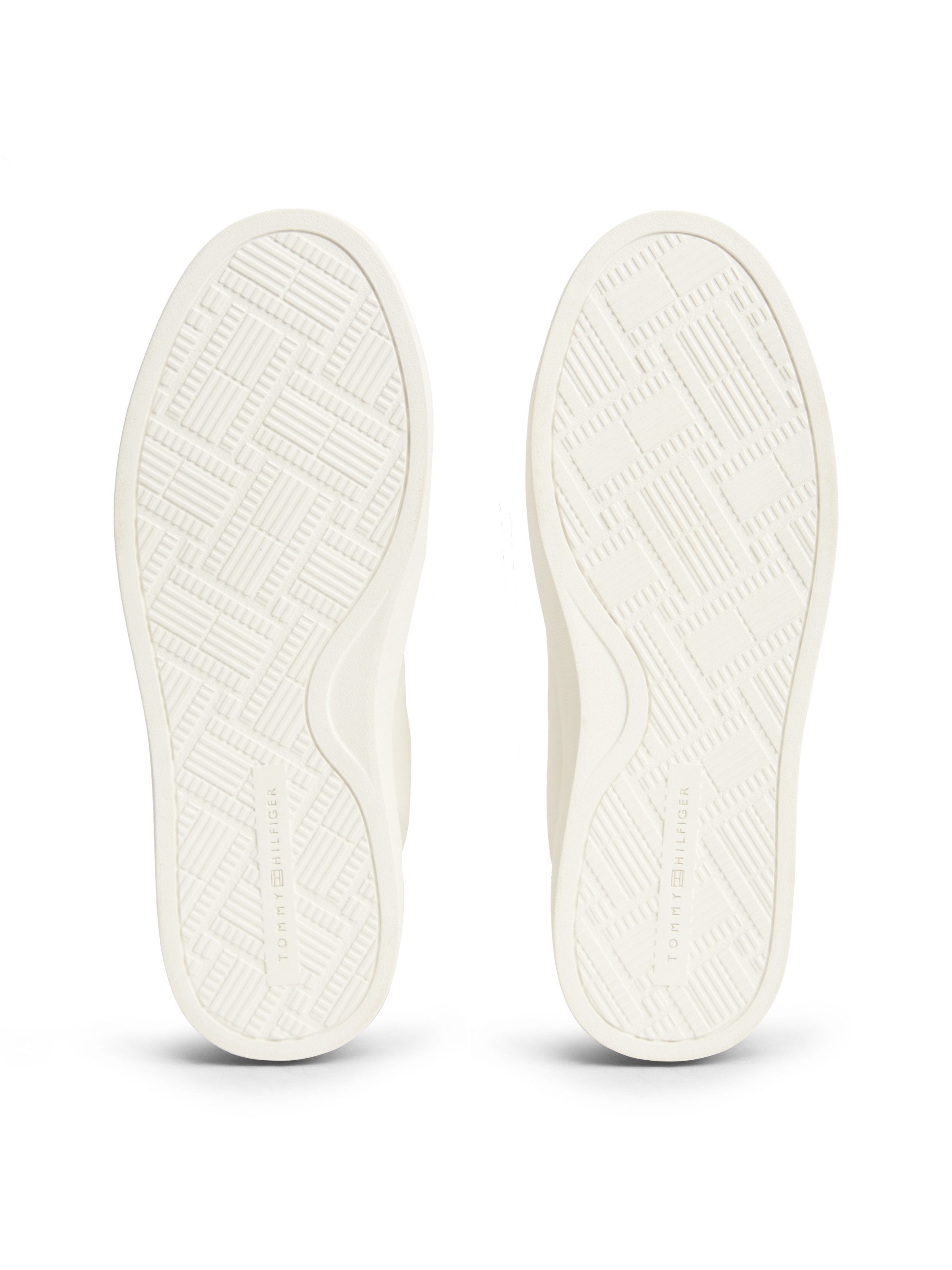 Tommy Hilfiger TH CHIC SNEAKER Plateausneaker Freizeitschuh, Halbschuh, Schnürschuh mit Ziernähten