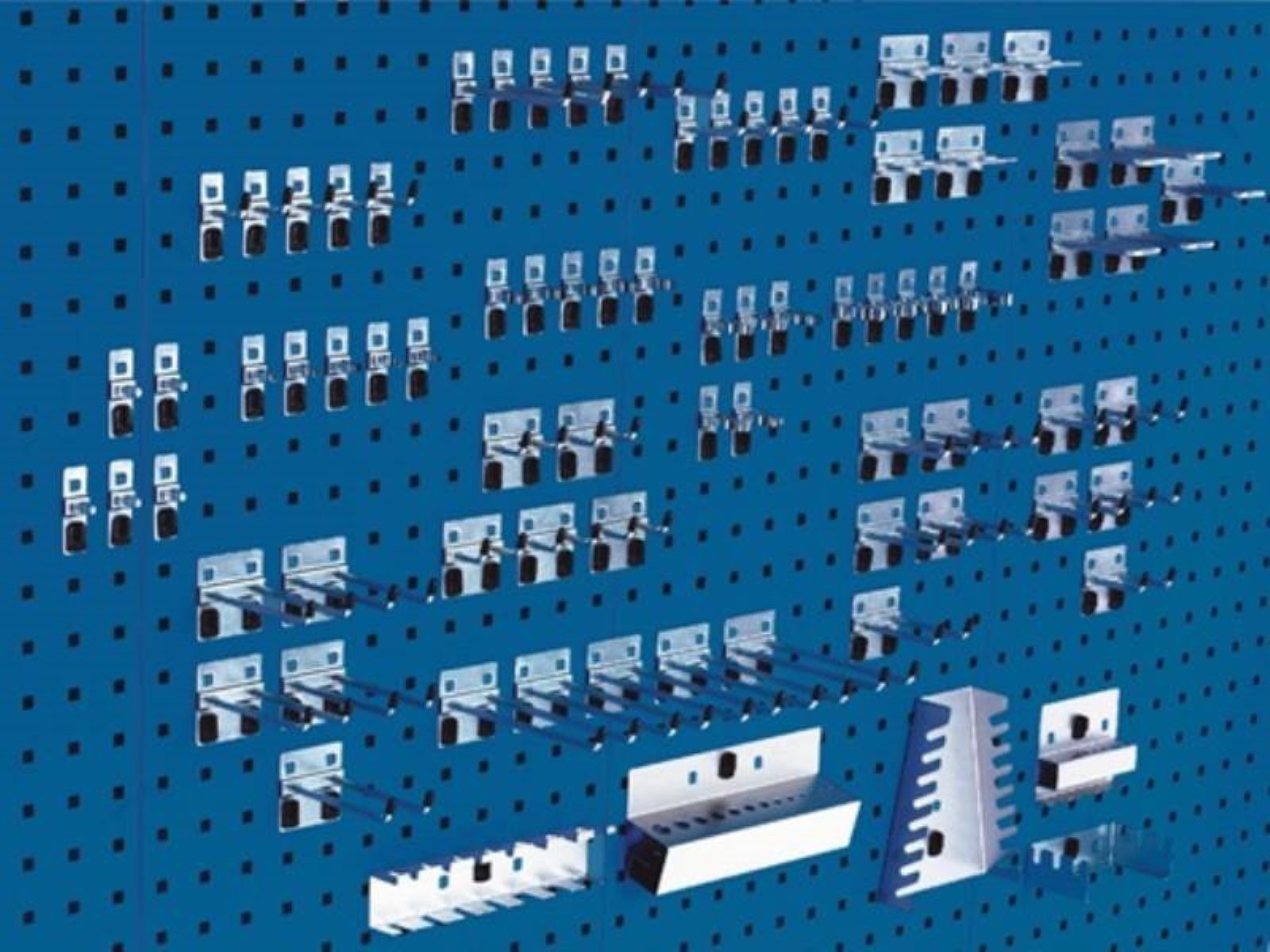 Bott Arbeitsplatte BOTT 14031416 Werkzeughalter BxHmm80-tlg. 15 Haken/25 Doppelhaken/40