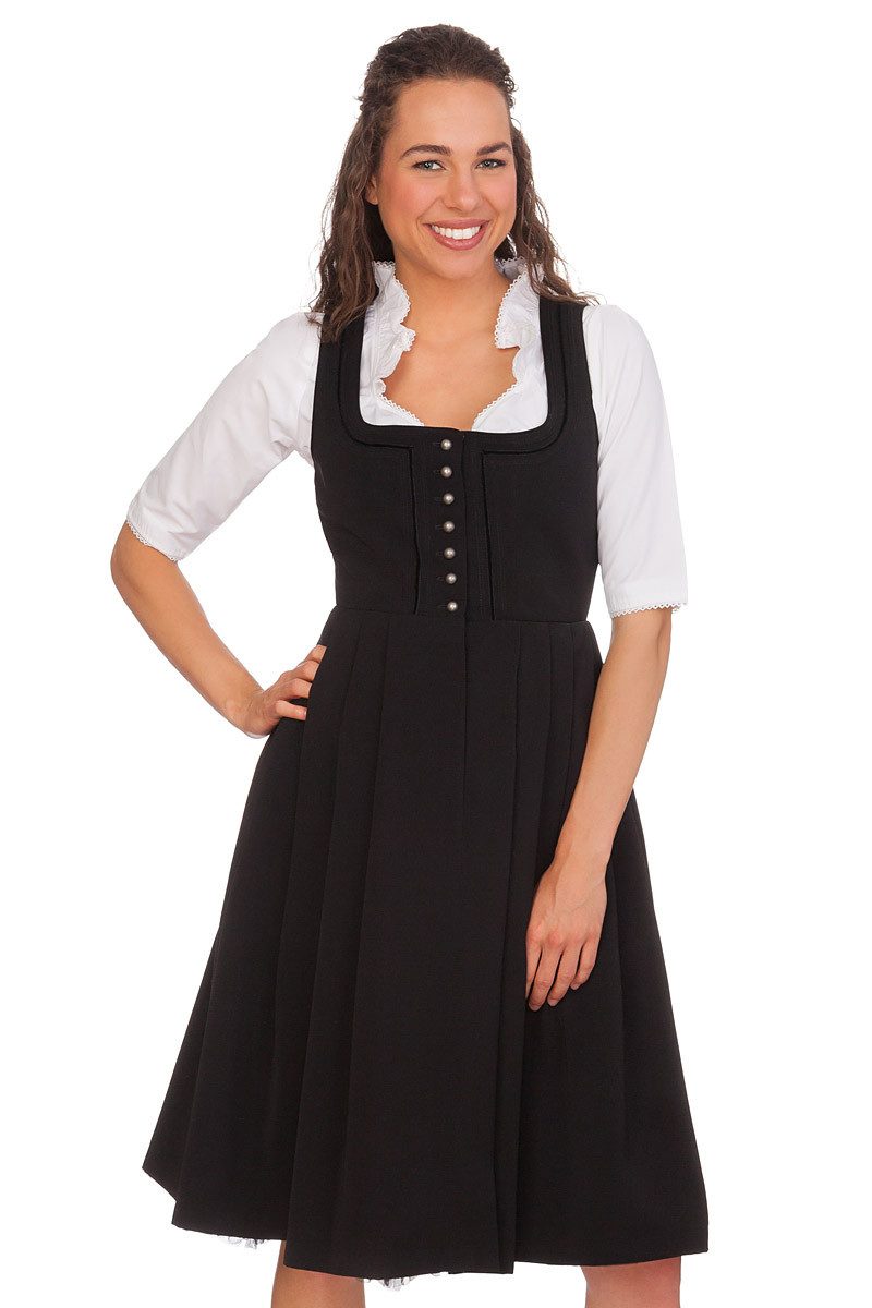 Hammerschmid Dirndl Midi Dirndl 1tlg. - ETRACHSEE - schwarz