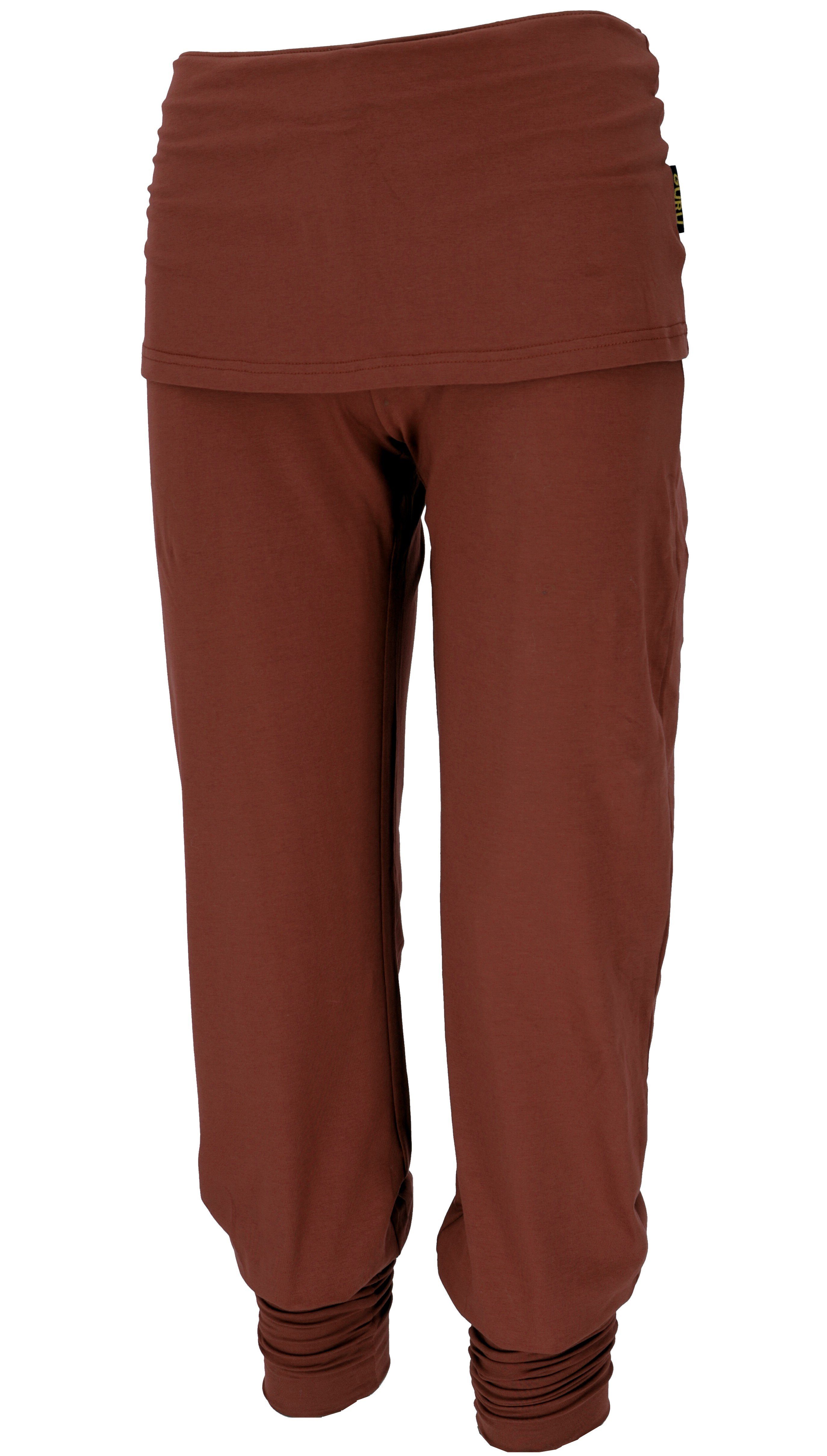 Guru-Shop Relaxhose Yoga-Hose mit Minirock in günstig online kaufen