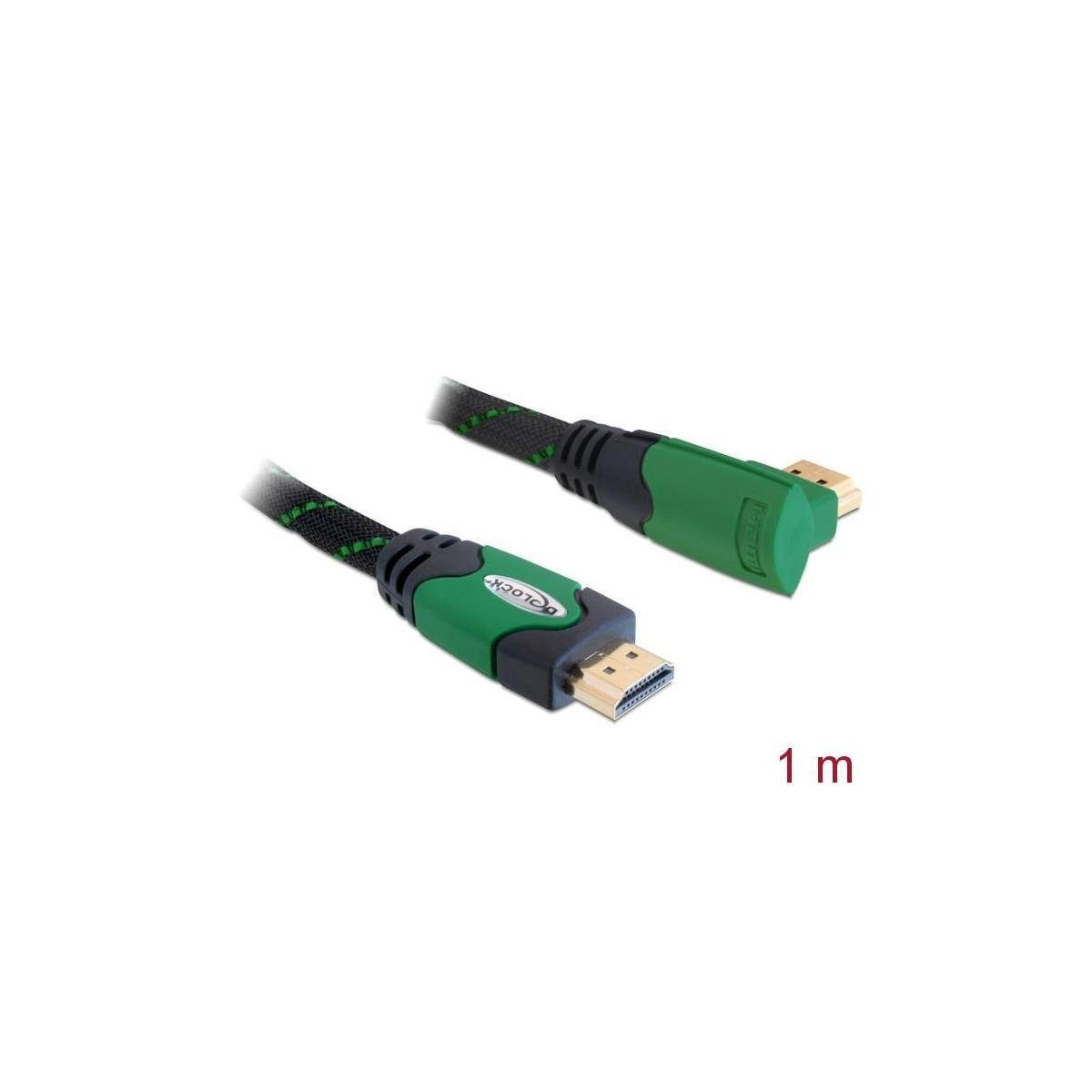 Delock Kabel High Speed HDMI mit Ethernet  HDMI A St. > HDMI A... Computer-Kabel, HDMI C, HDMI (100,00 cm)