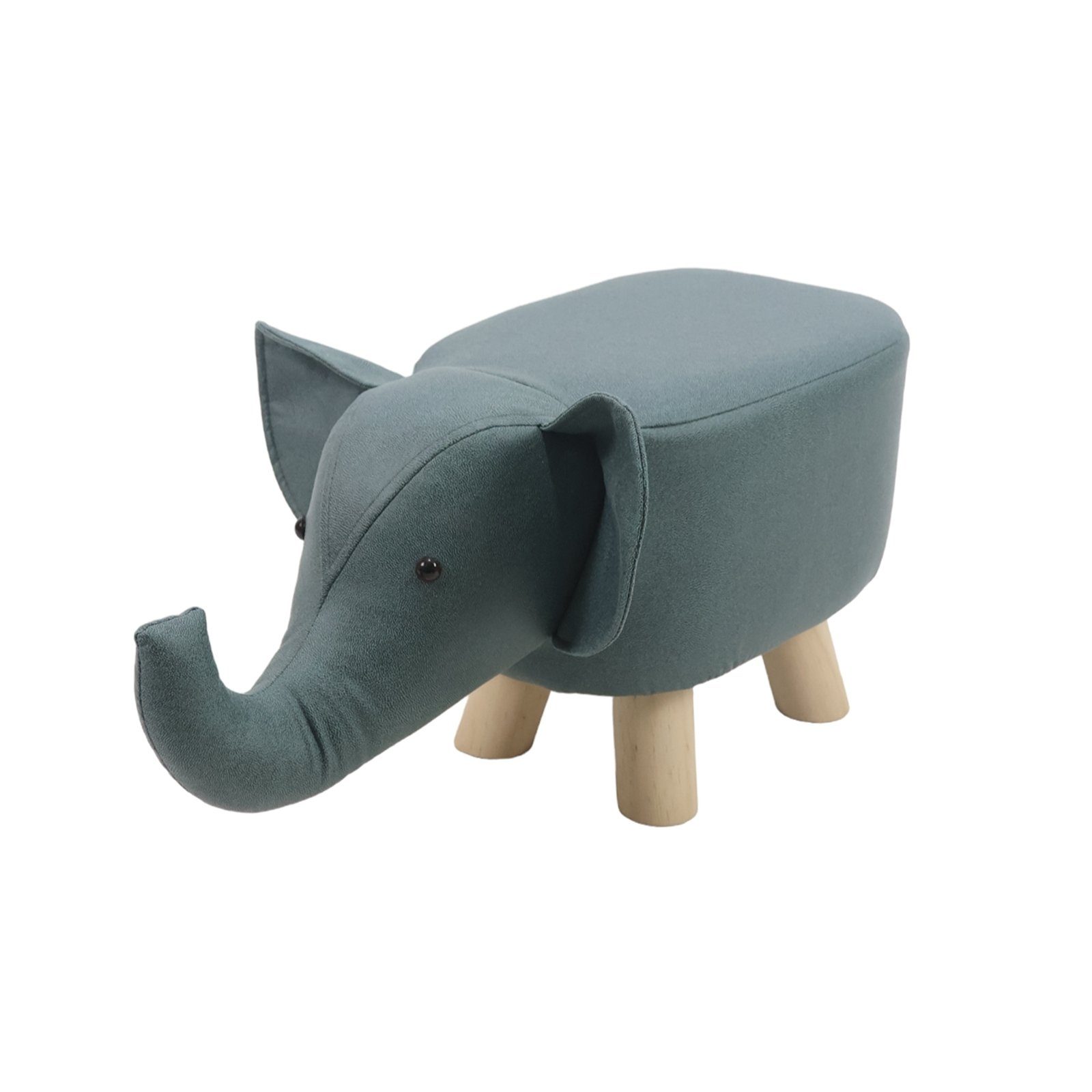 1 St) HTI-Living Kinderhocker Enrik (Stück, Kinderhocker Elefant
