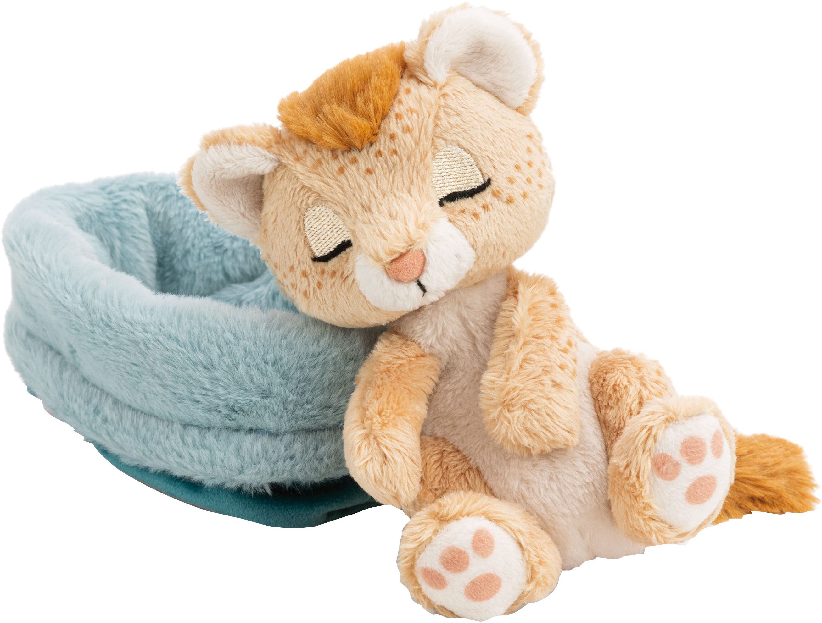 Nici Kuscheltier Sleeping Pets, Löwe, 12 cm, im Körbchen