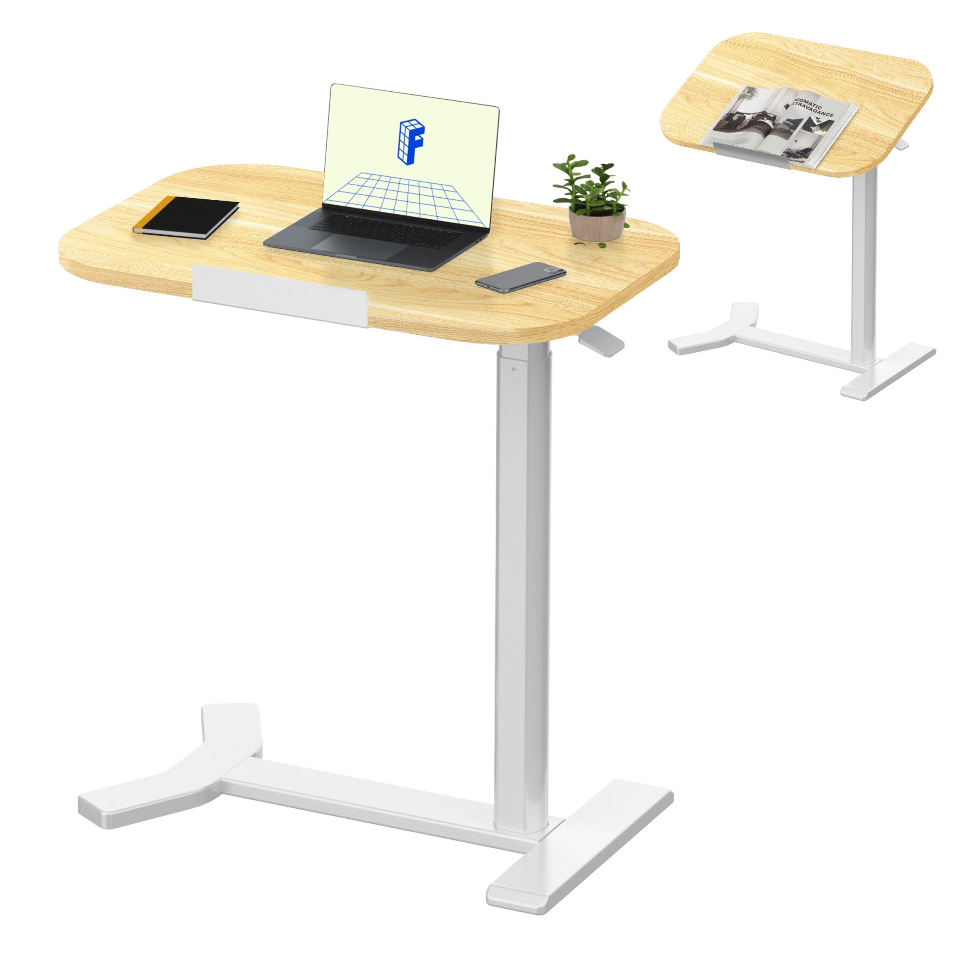 FLEXISPOT Beistelltisch Elektrisch Höhenverstellbar Beistelltisch C-Form La günstig online kaufen