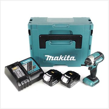 Makita Akku-Schlagschrauber DTD 153 RMJ Akku Schlagschrauber 18V 170Nm+ 2x Akkus 4,0Ah + Schnelll