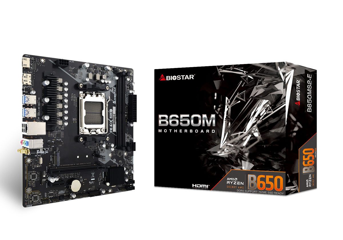 Biostar B650MS2-E Mainboard
