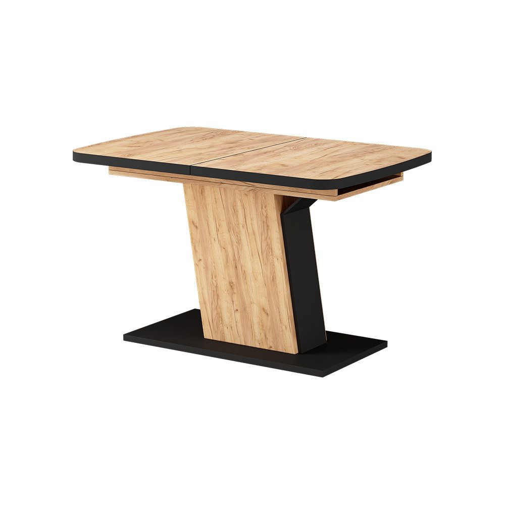 Vicco Esstisch Fenaro, Schwarz/Goldkraft Eiche, 120 günstig online kaufen