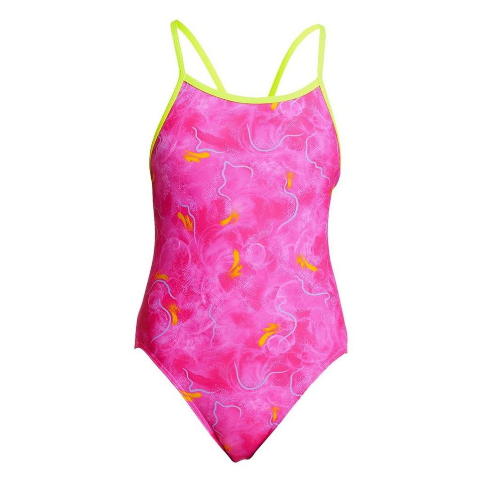 Funkita Badeanzug Single Strap Love Lights mit farbintensivem Digital-Print