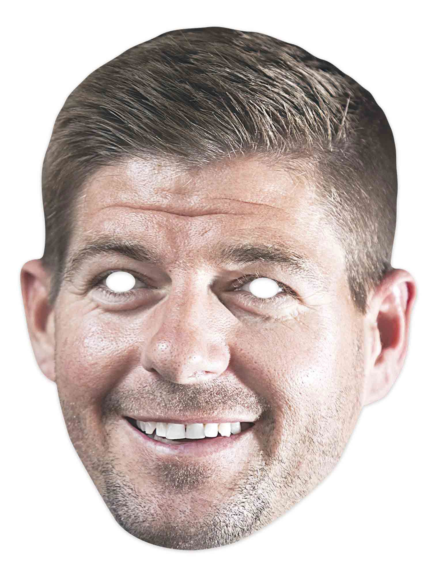 Verkleidungsmaske Promi Maske - Masken - Steven Gerrard