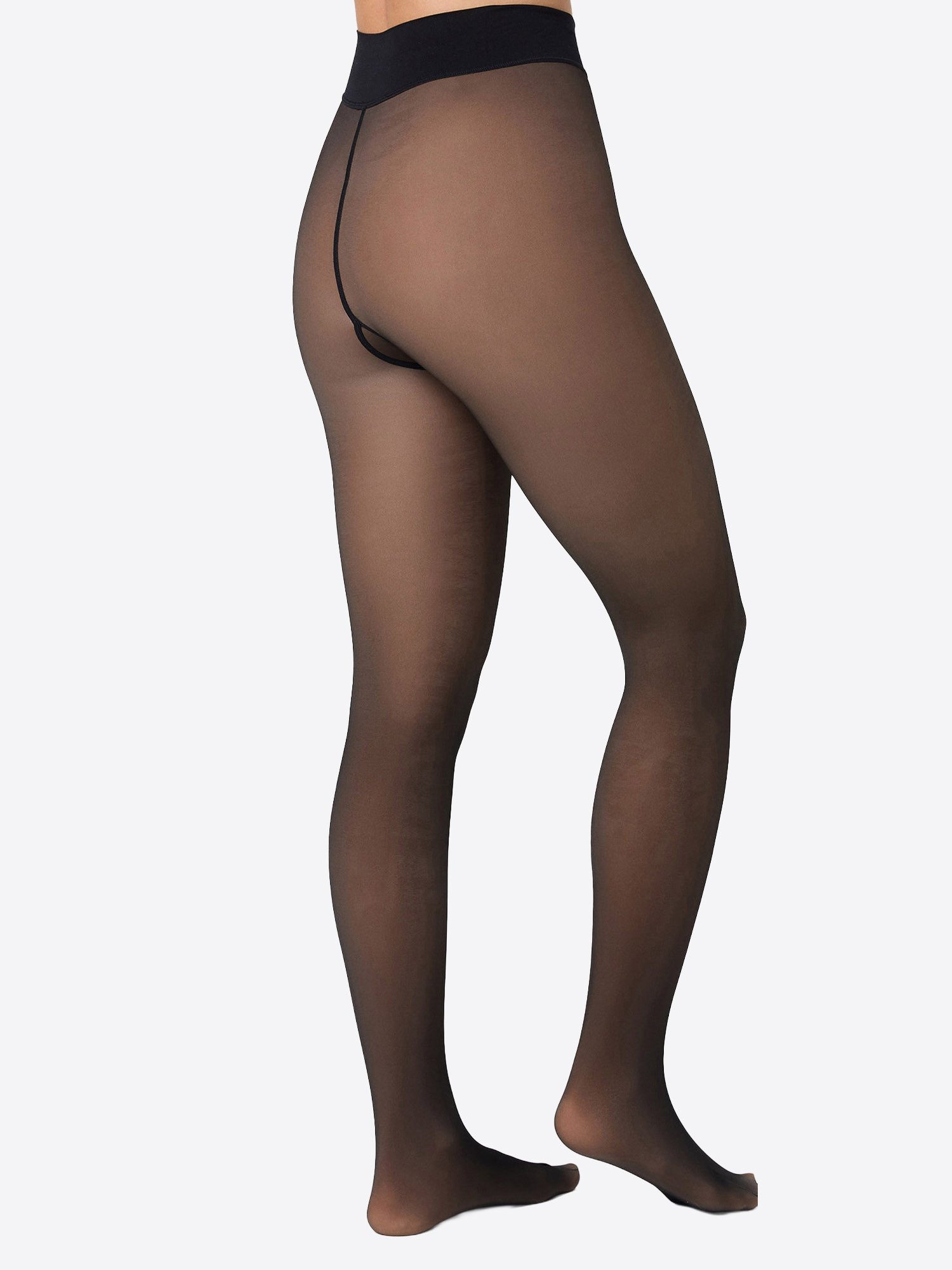 Nur Die Feinstrumpfhose 3er Sparpack Warm & Transparent strapazierfähig 80 DEN (3 St) matte Optik - innovative Stricktechnik: wirkt wie 20 DEN