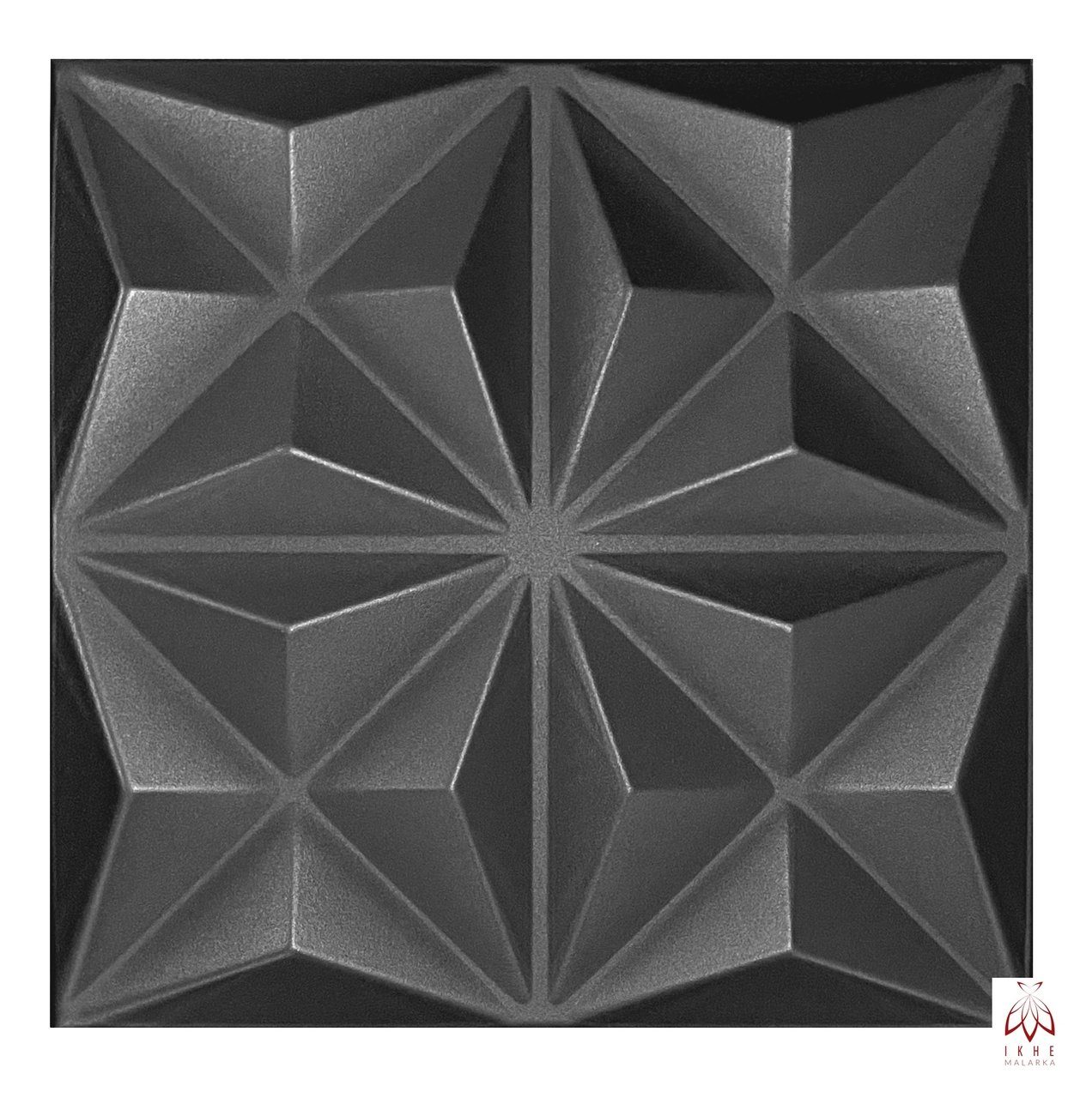 IKHEMalarka 3D Wandpaneel Polystyrol 3D Paneele Deckenpaneele 2-18 Quadratmeter, BxL: 50,00x50,00 cm, 0,25 qm, (24-tlg) Dekoren, Decken Wandverkleidung