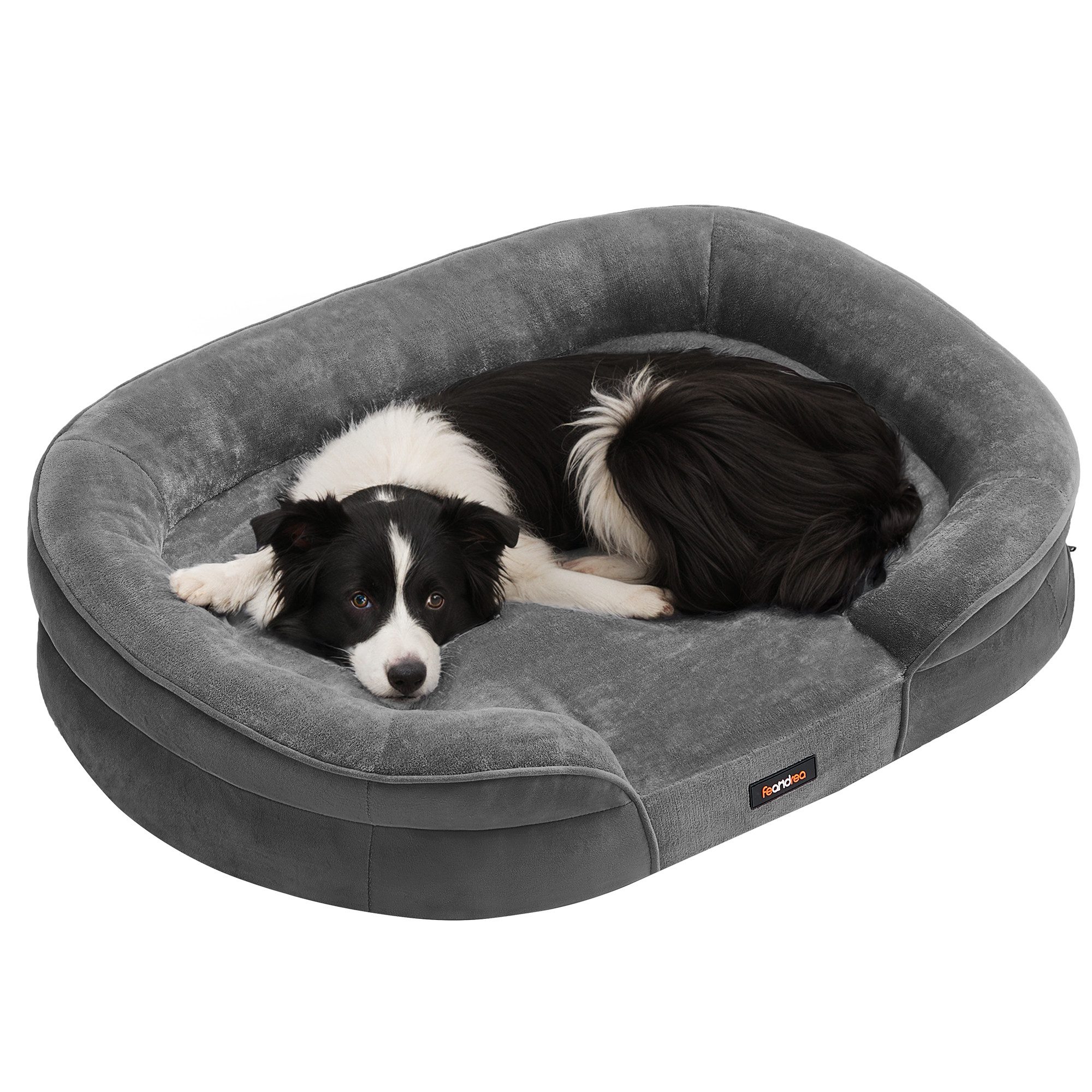 FEANDREA Tierbett, Hundebett, Hundekissen,wasserdicht, erhöhte Ränder, wasc günstig online kaufen