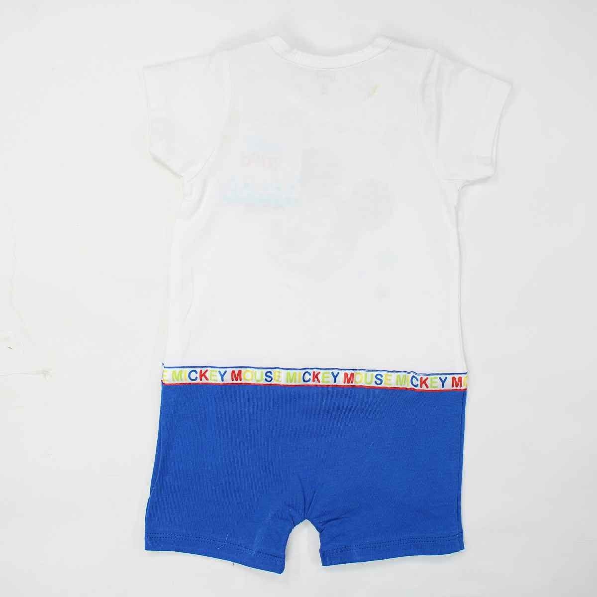 Disney Strampler Disney Mickey Maus Baby Kleinkind kurzarm Body Strampler 100% Baumwolle, Gr. 62 bis 92