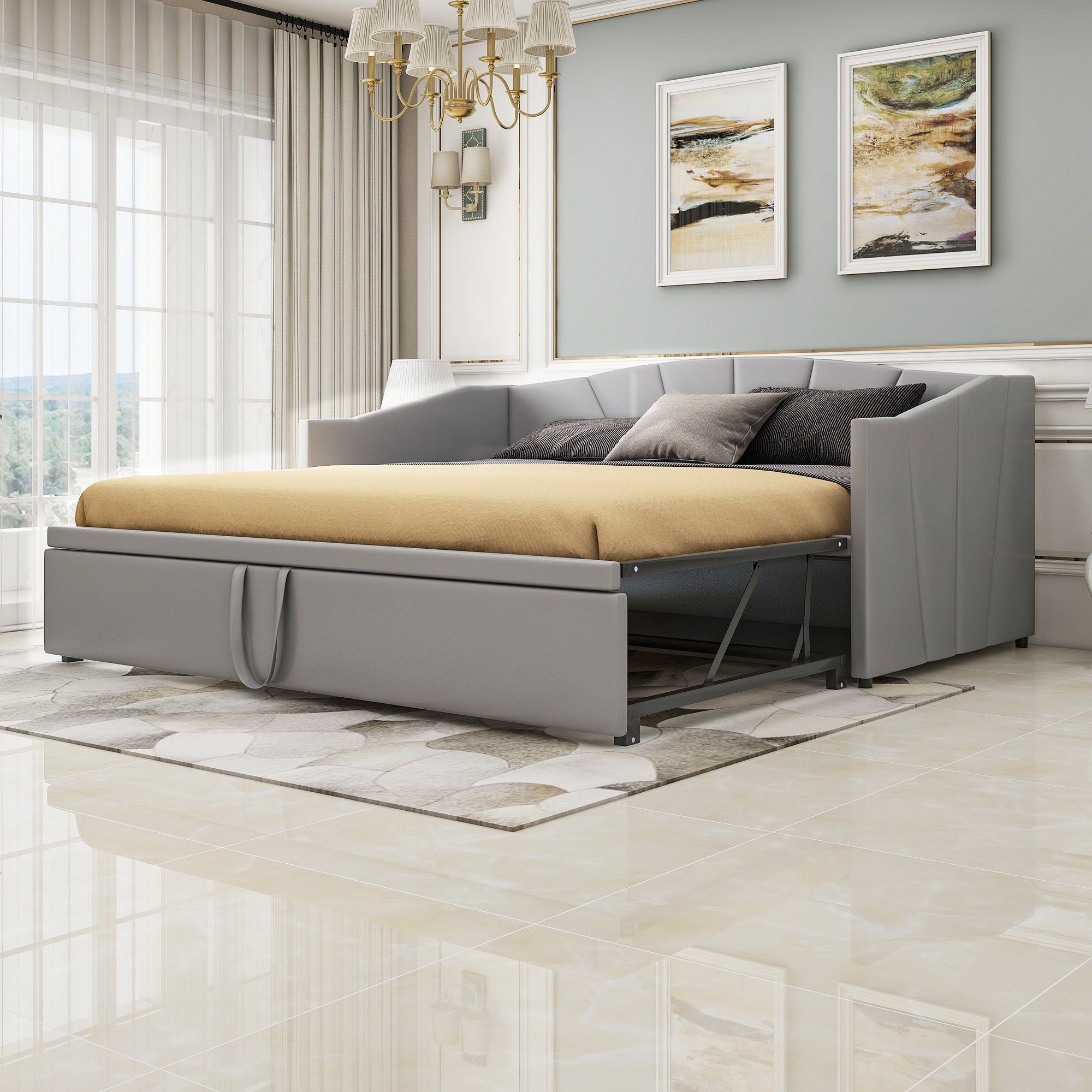 Flieks Daybett, Tagesbett Schlafsofa mit Unterbett günstig online kaufen