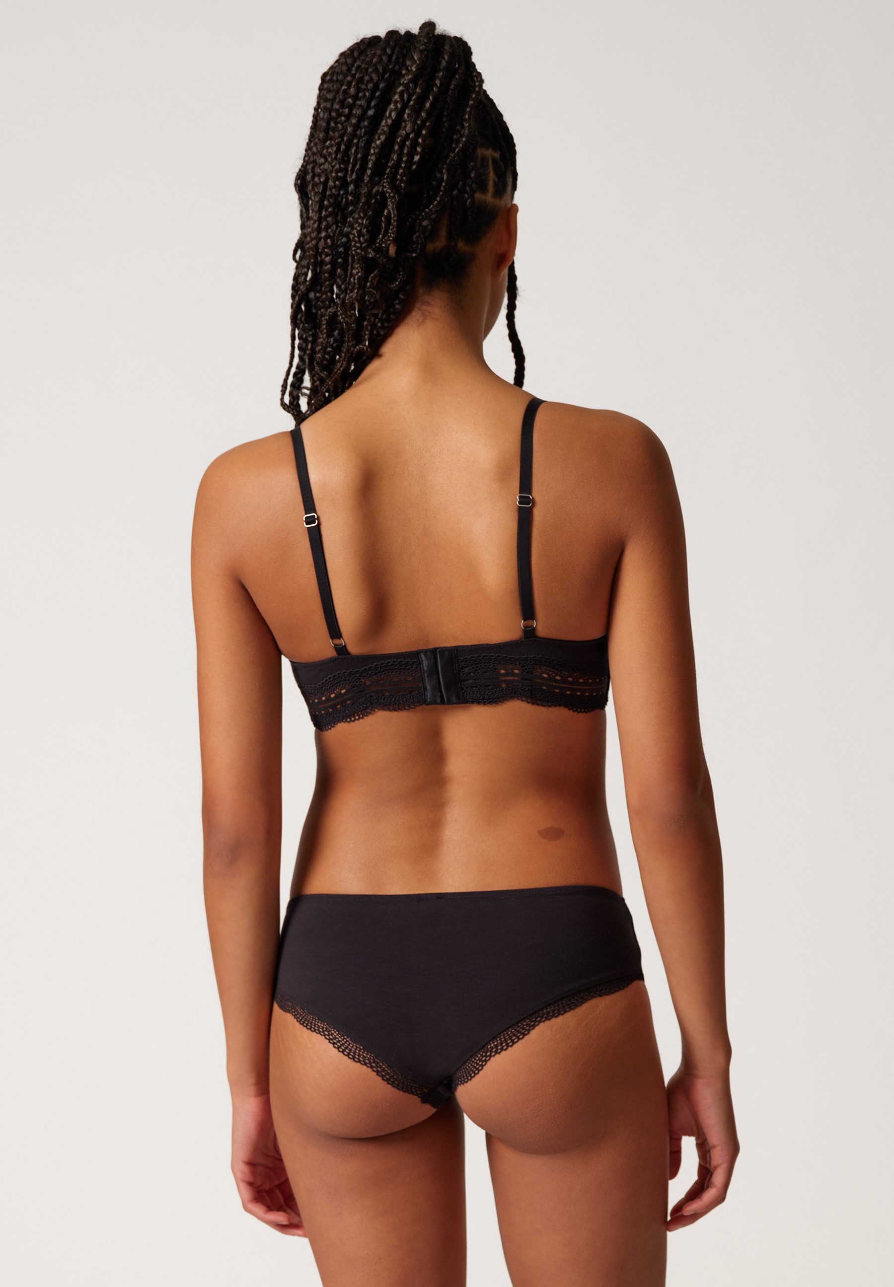 Skiny Triangel-BH Classicotton Baumwollmix, gepolstert, ohne Bügel, bequem, schlicht