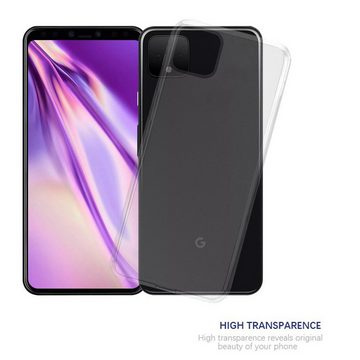 Cadorabo Handyhülle Google PIXEL 4 Google PIXEL 4, Flexible TPU Silikon Handy Schutzhülle - Hülle - ultra slim