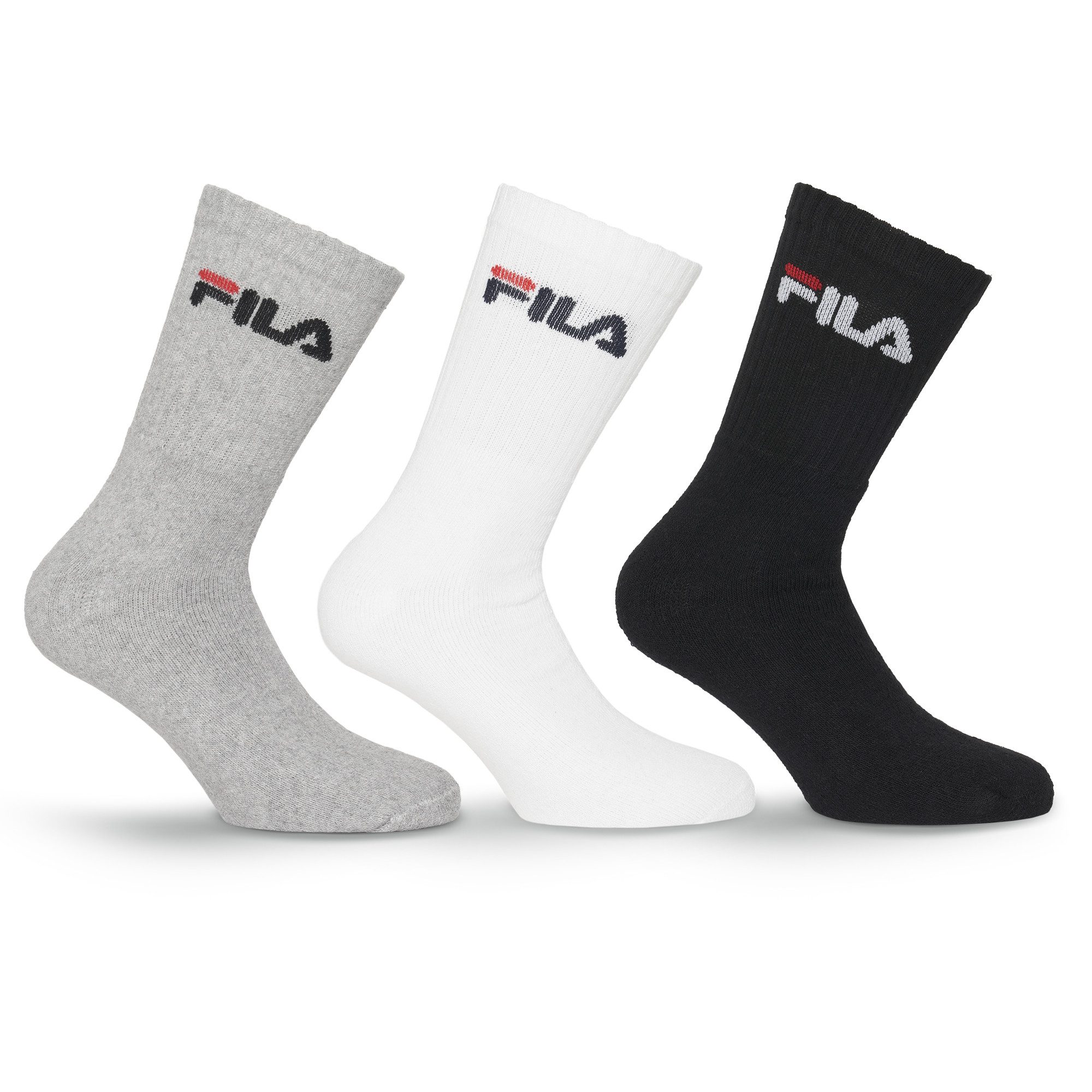 Fila Tennissocken UNISEX CREW TENNIS FULL TERRY SOCKS (3-Paar) mit verstärk günstig online kaufen