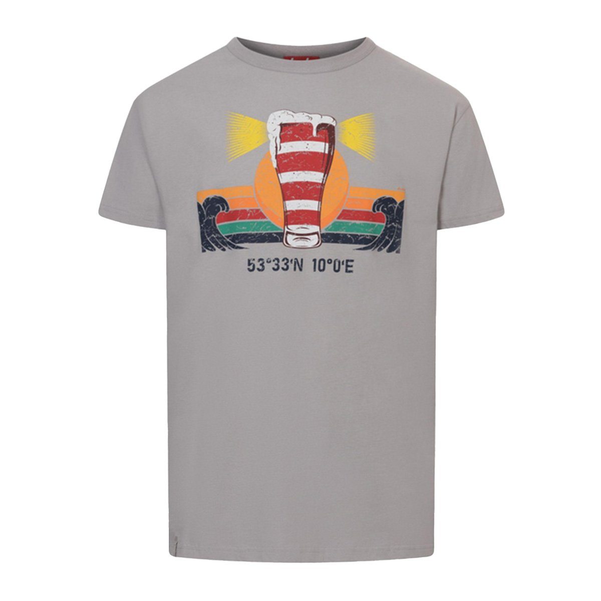 Print-Shirt Leuchtbier