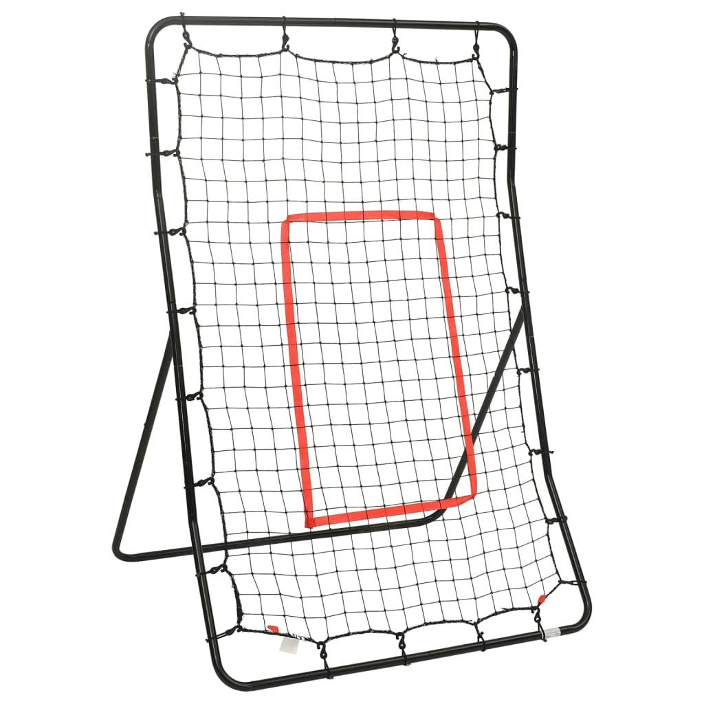 vidaXL Fußballtor Softball Rebounder 88x79x137 cm Stahl (1 St)