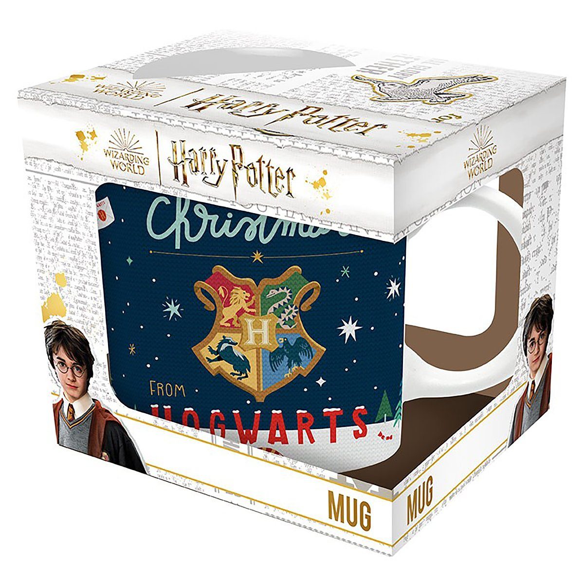 ABYstyle Tasse Potter Tasse Weihnachtsbecher Happy Christmas, Harry