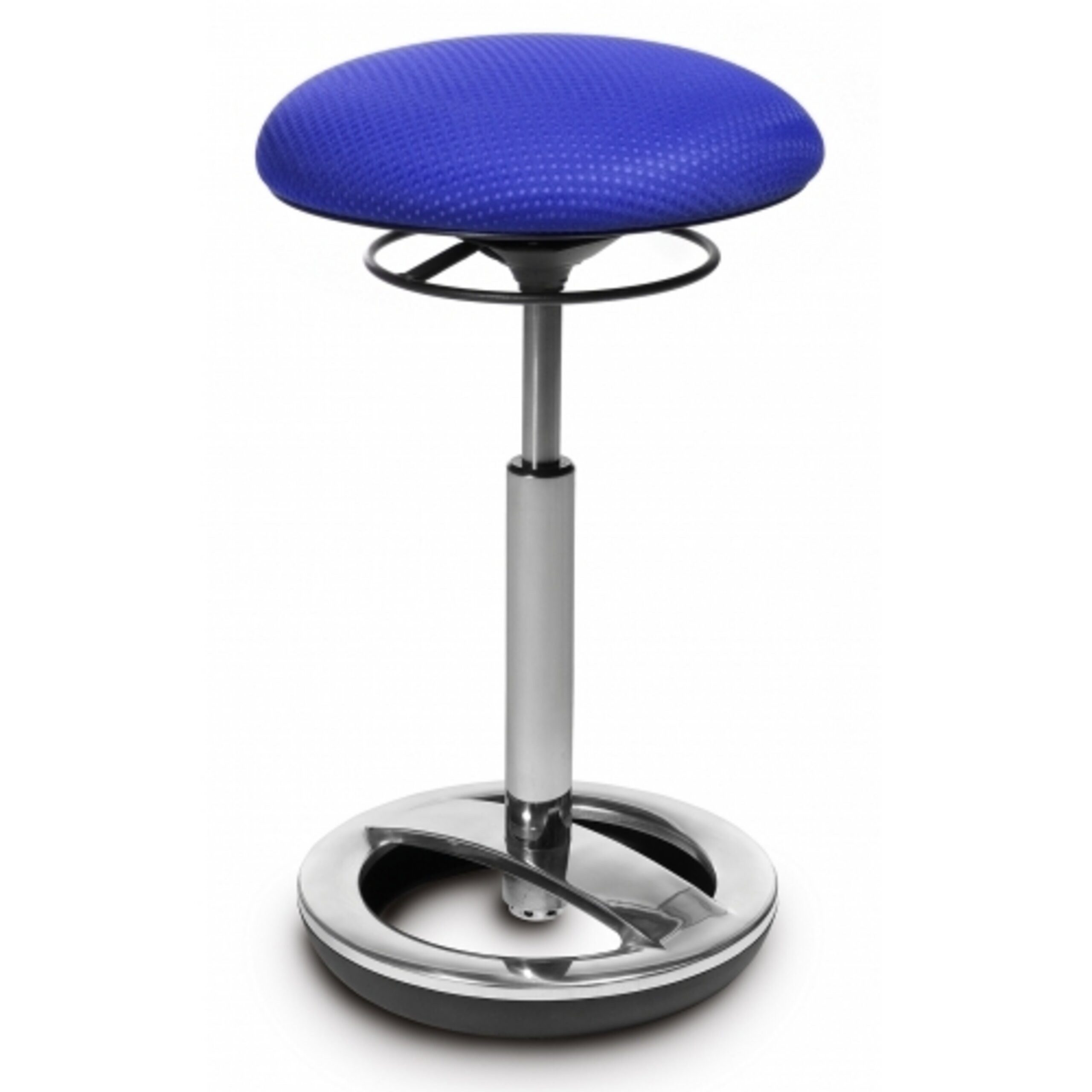 TOPSTAR Stehhilfe SITNESS HIGH BOB Arbeitshocker Stoff Höhe 70.0 cm, Ergonomischer Hocker höhenverstellbar