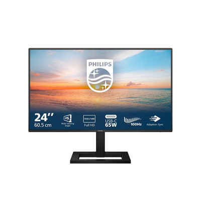 Philips 24E1N1300AE LCD-Monitor (60,5 cm/24 ", 1920 x 1080 px, Full HD, 1 ms Reaktionszeit, 100 Hz, IPS-LCD)