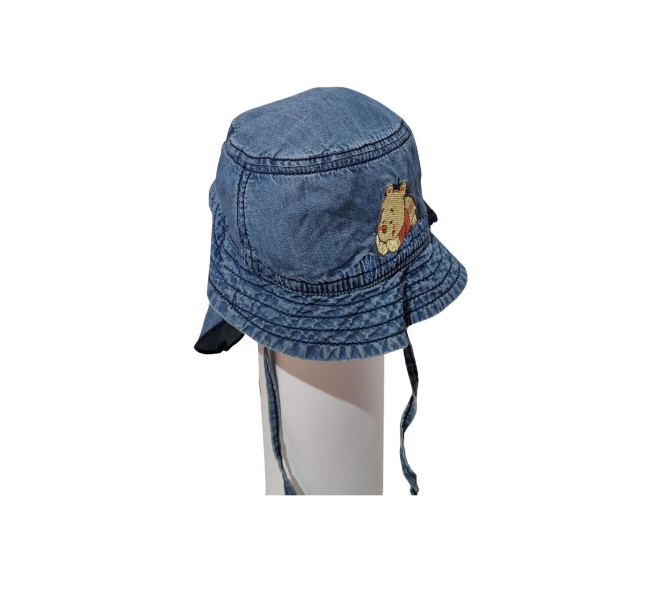 Disney Schirmmütze Hut 23-25 "Winnie" Mädchen blau Jeans
