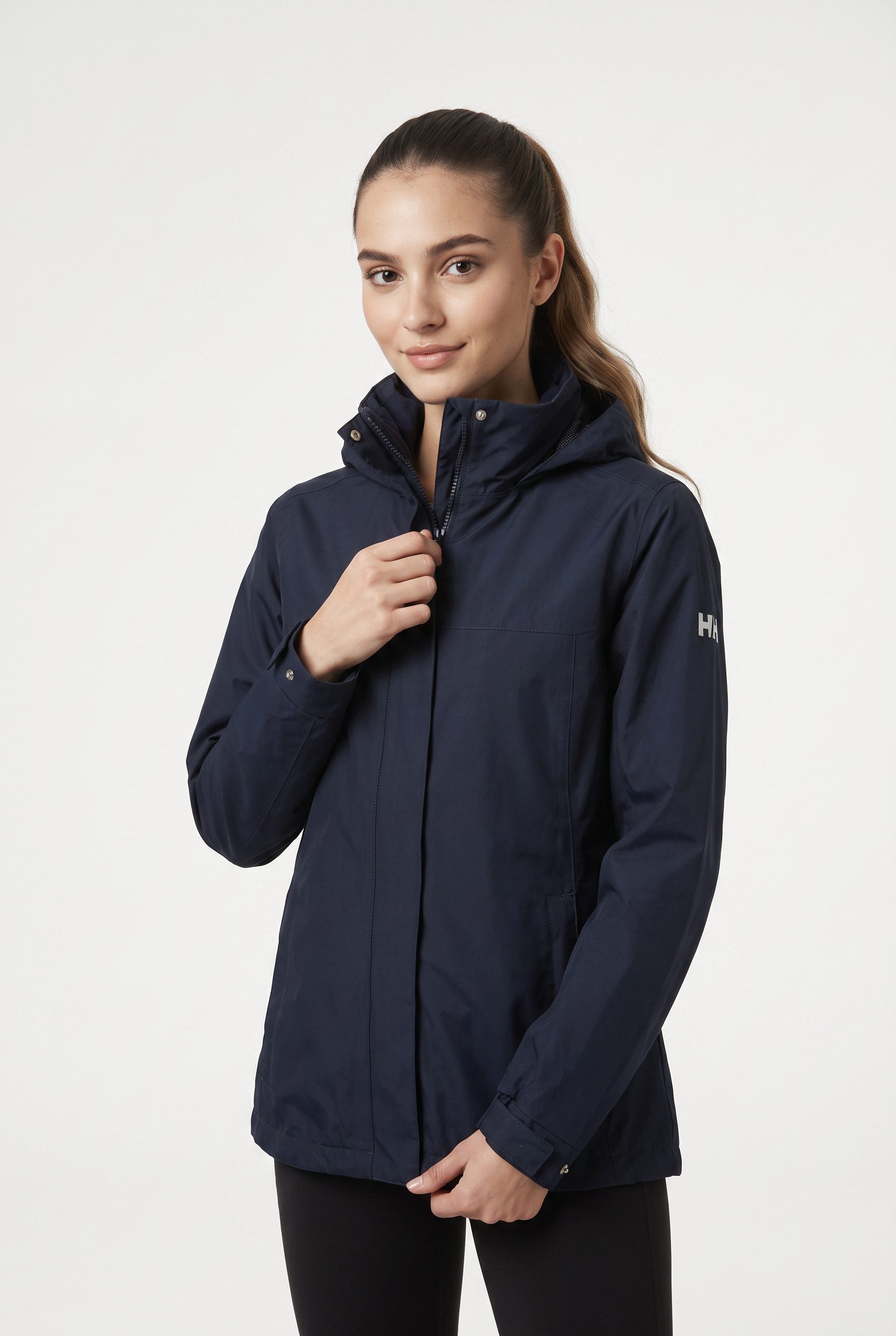 Helly Hansen Regenjacke W ADEN JACKET mit Kapuze, wasserdicht, winddicht, atmungsaktiv, Langarm