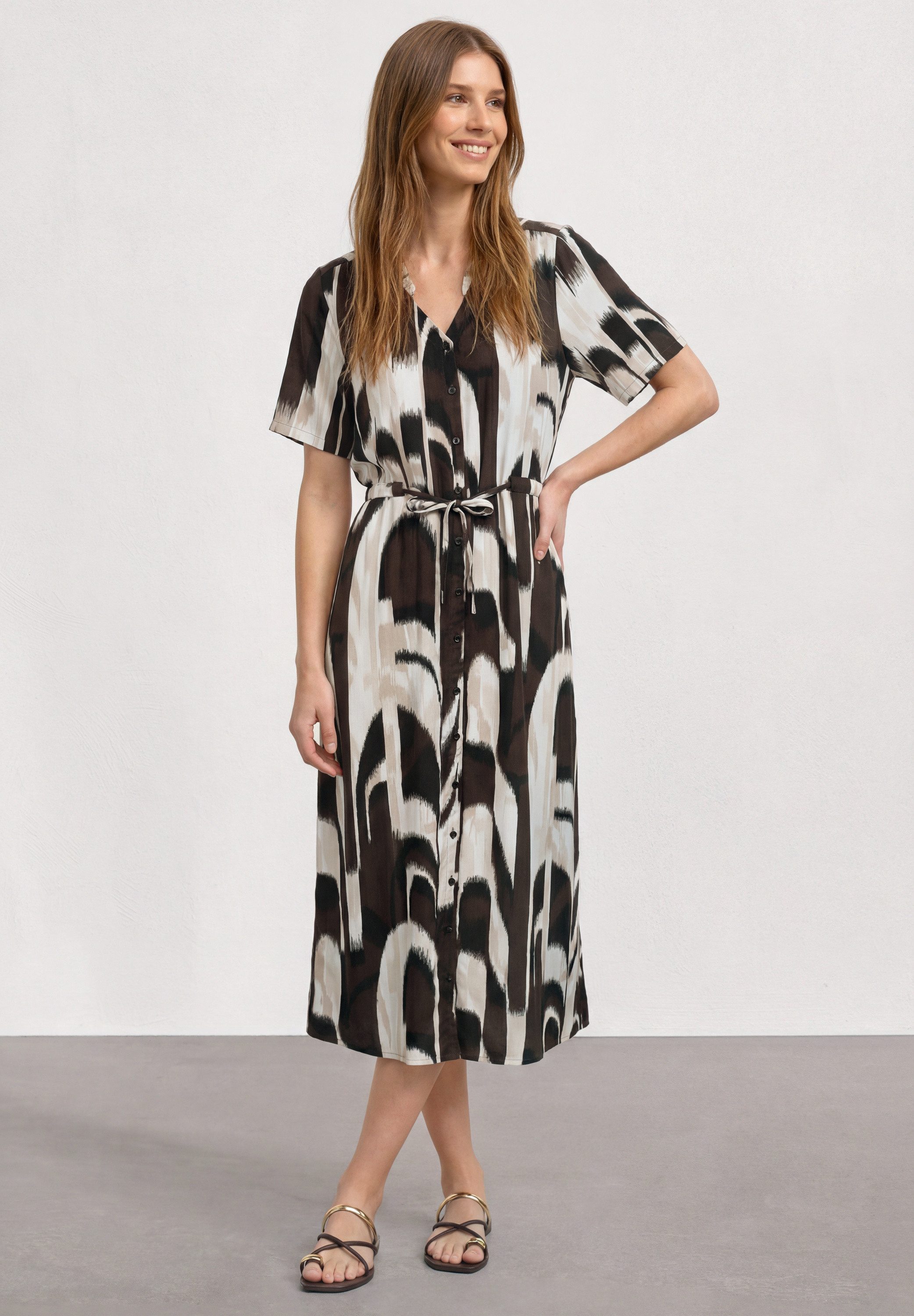 STREET ONE Maxikleid aus Viskose