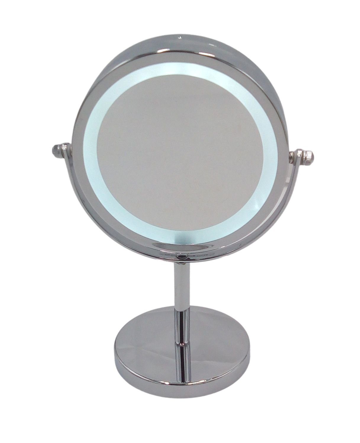LED-Lichtspiegel LED-Kosmetikspiegel mit Vergrößerung Schminkspiegel Badspiegel