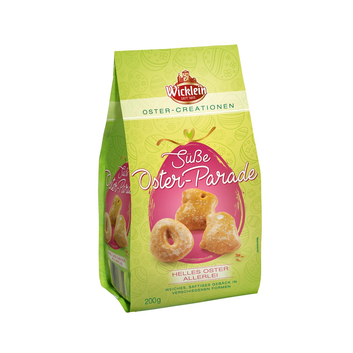 Wicklein Schokolade, Wicklein Oster Creationen Süße Oster Parade Helles Oster Allerlei 200g