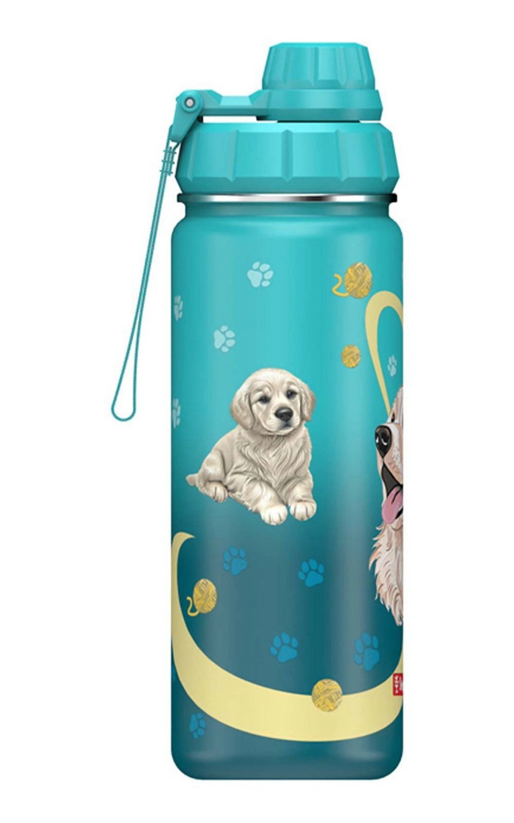 Step by Step Trinkflasche Isolierte Edelstahl-Trinkflasche