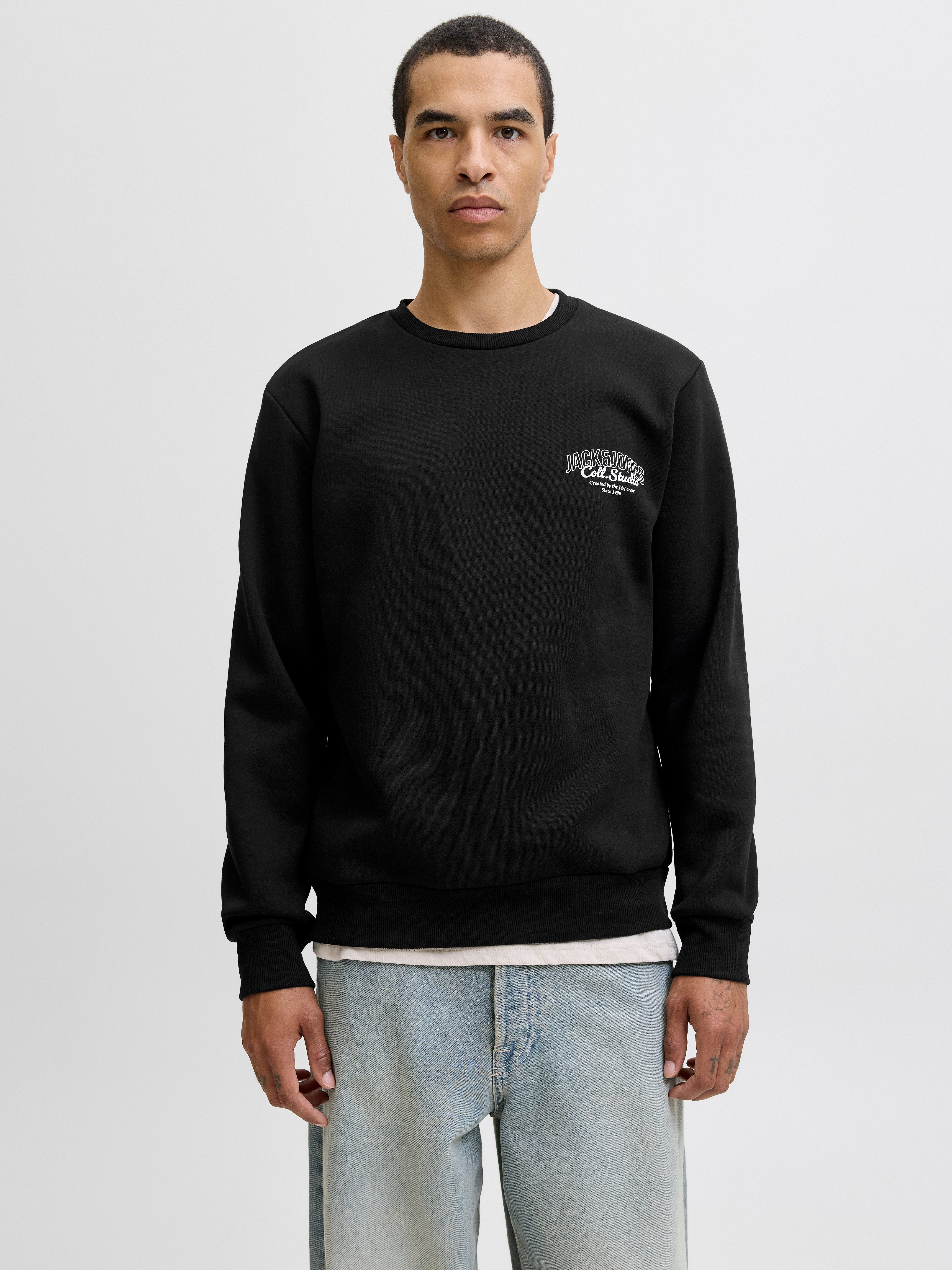 Jack & Jones Sweatshirt JJMAKOTO SWEAT CREW NECK