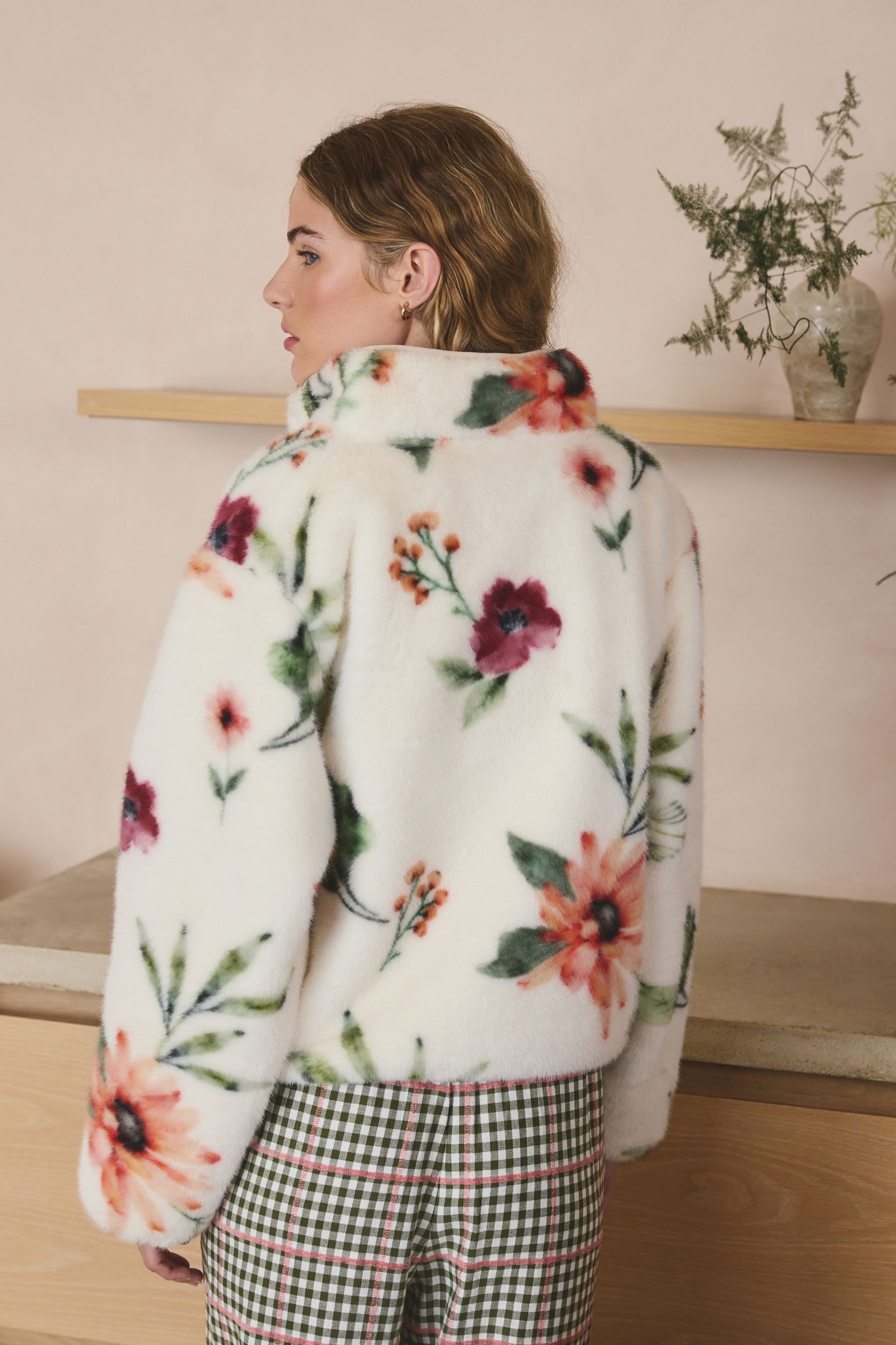 Next Fleecejacke N. Premium Kunstfell-Fleece (1-St) günstig online kaufen