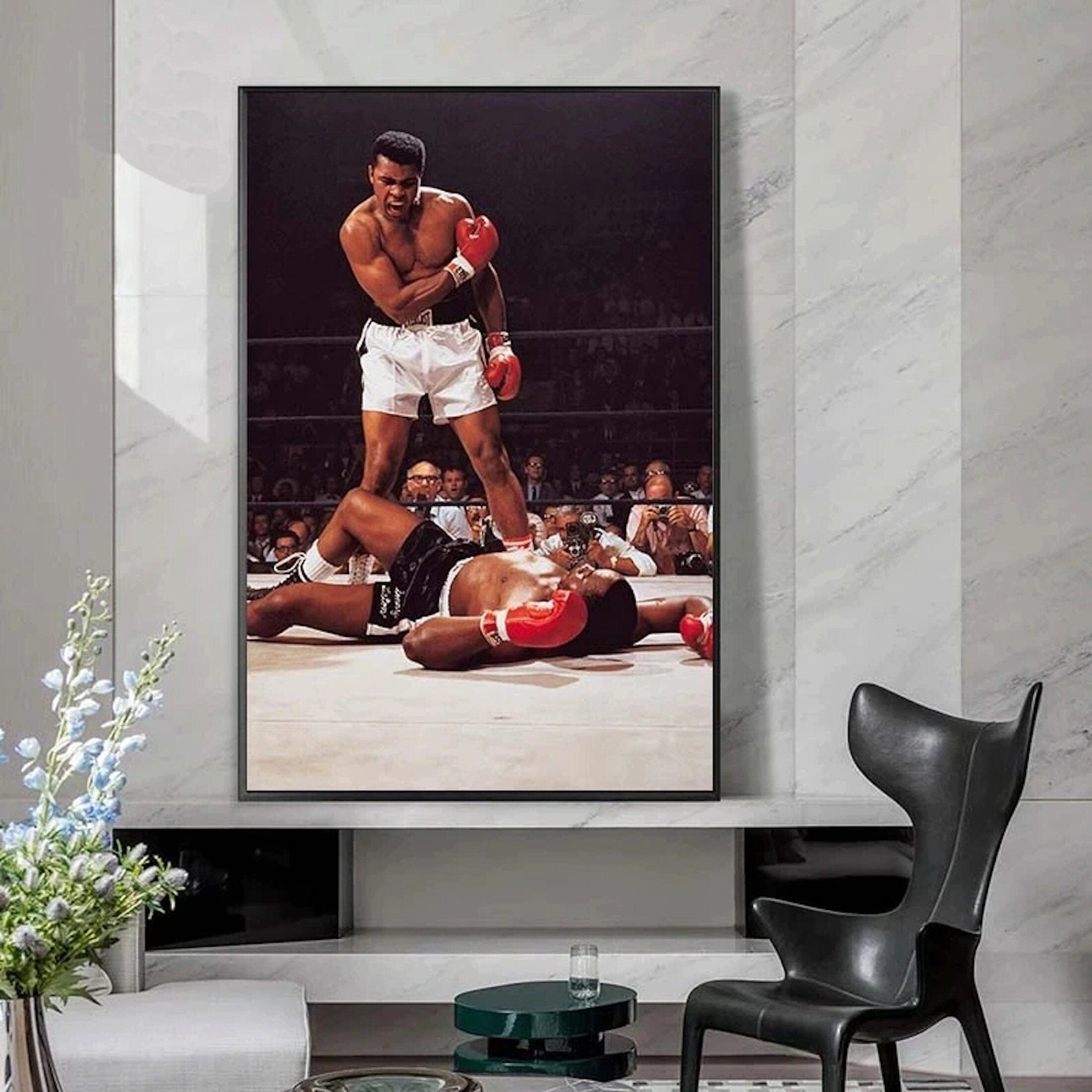 JUSTGOODMOOD Poster Boxer Muhammad Ali Größter aller Zeiten in verschiedenen Farben als De, B (1 St) – Bild 2 von 5