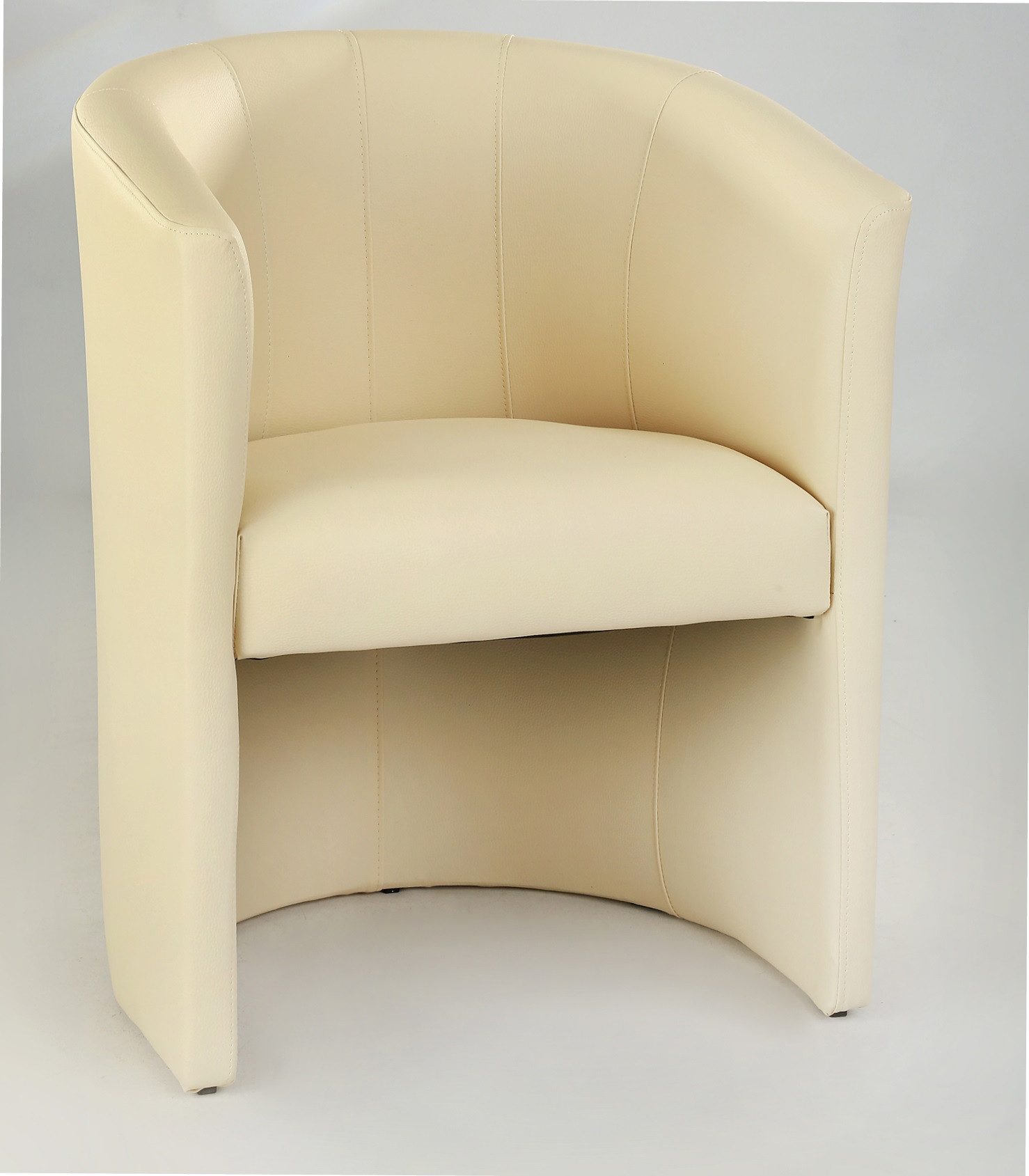 Kamil Cocktailsessel Design Sessel Clubsessel Loungesessel Club Möbel Farbe creme/beige (1 Set, 1-St., 1 Sessel), Lieferung kommt Aufgebaut