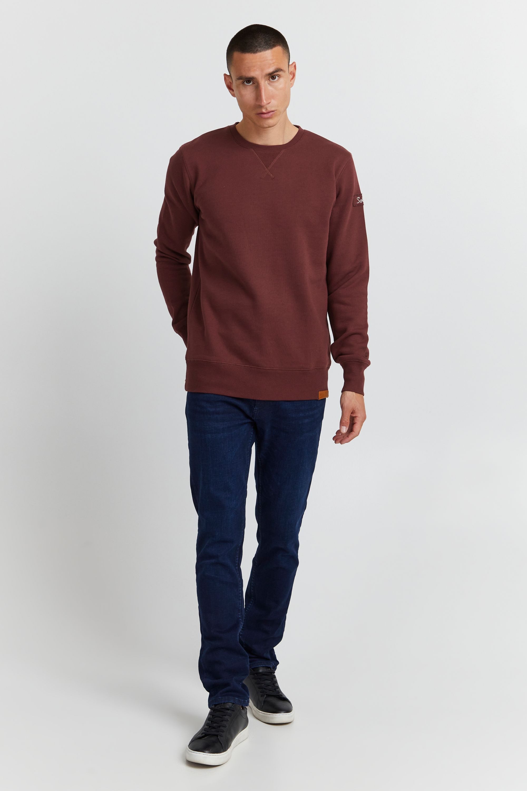 !Solid Sweatshirt SDTrip O-Neck Sweatpullover mit günstig online kaufen